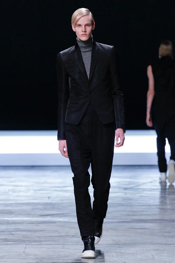 F/W 12 "MOUNTAIN" Wool & Yak Runway Turtleneck Knit Rick Owens M