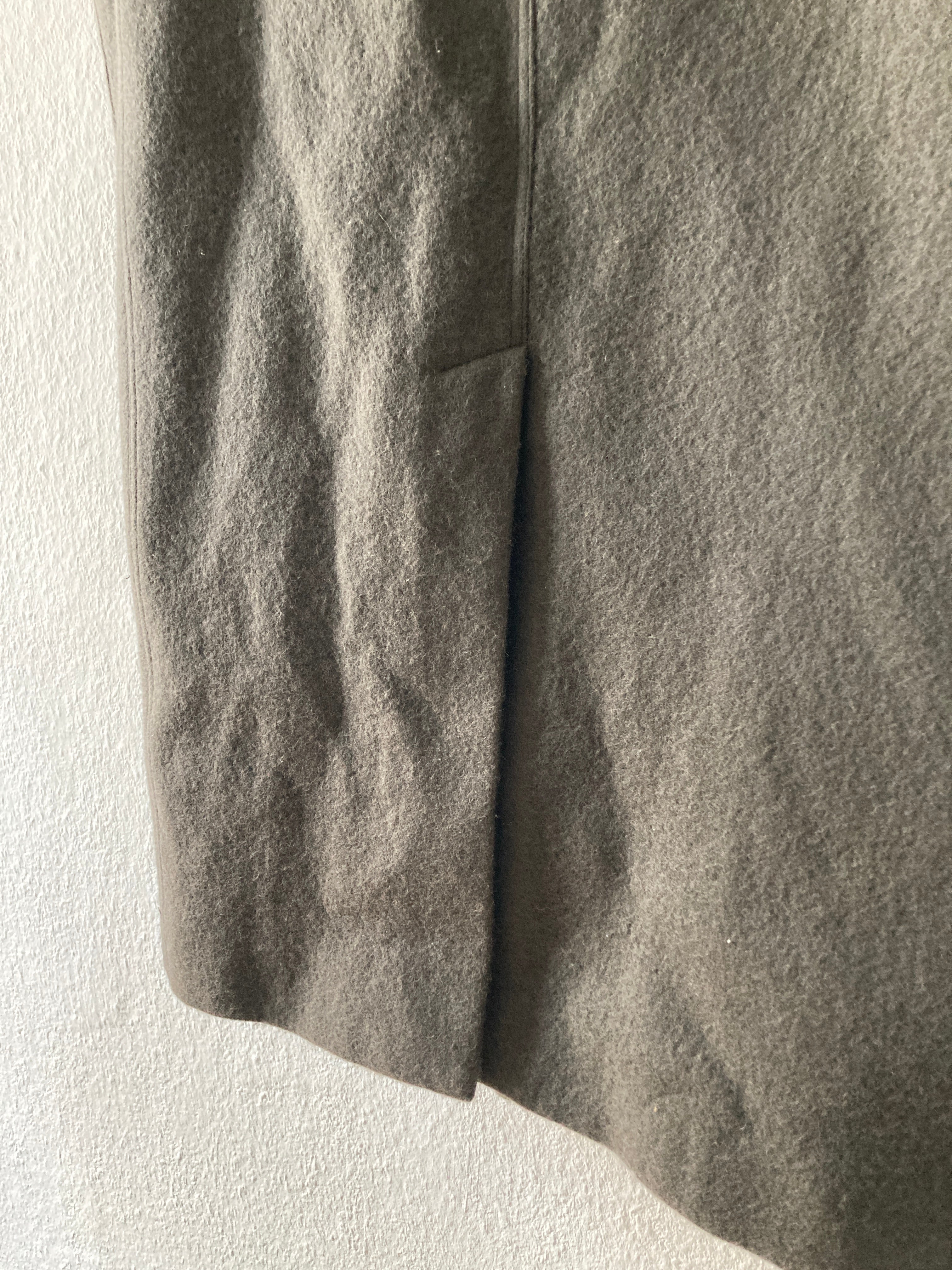 F/W 18 "SISYPHUS" Bauhaus Tubeway Wool Coat IT52/L Rick Owens