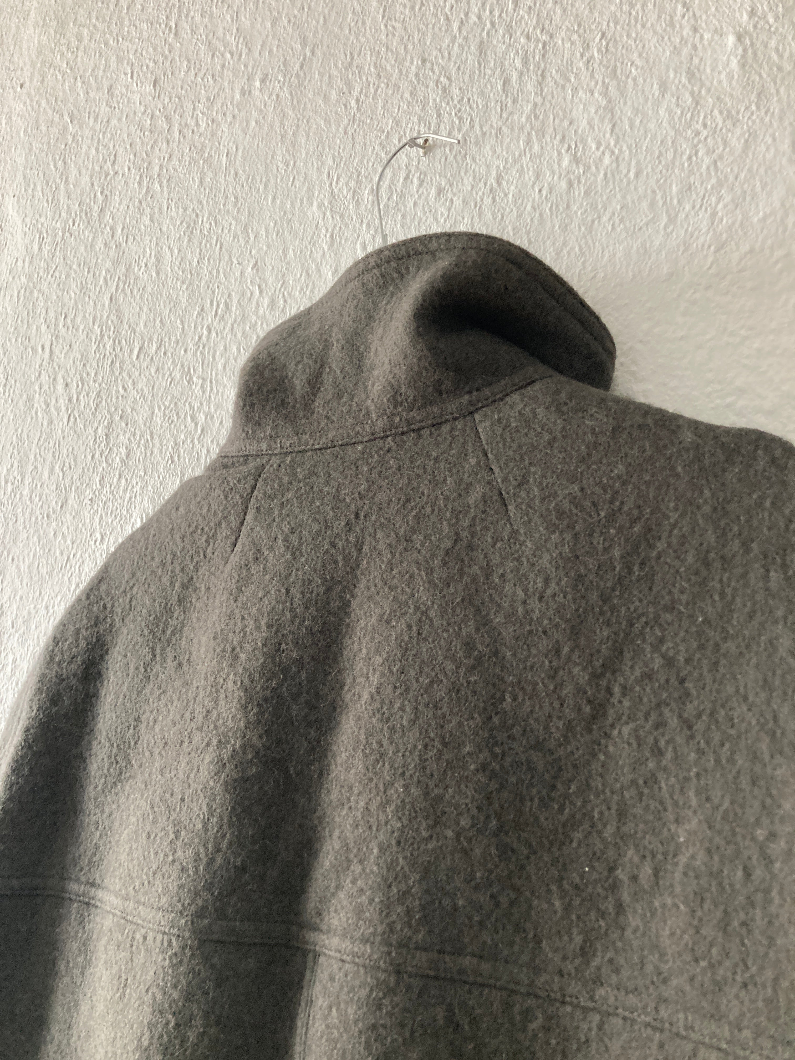 F/W 18 "SISYPHUS" Bauhaus Tubeway Wool Coat IT52/L Rick Owens