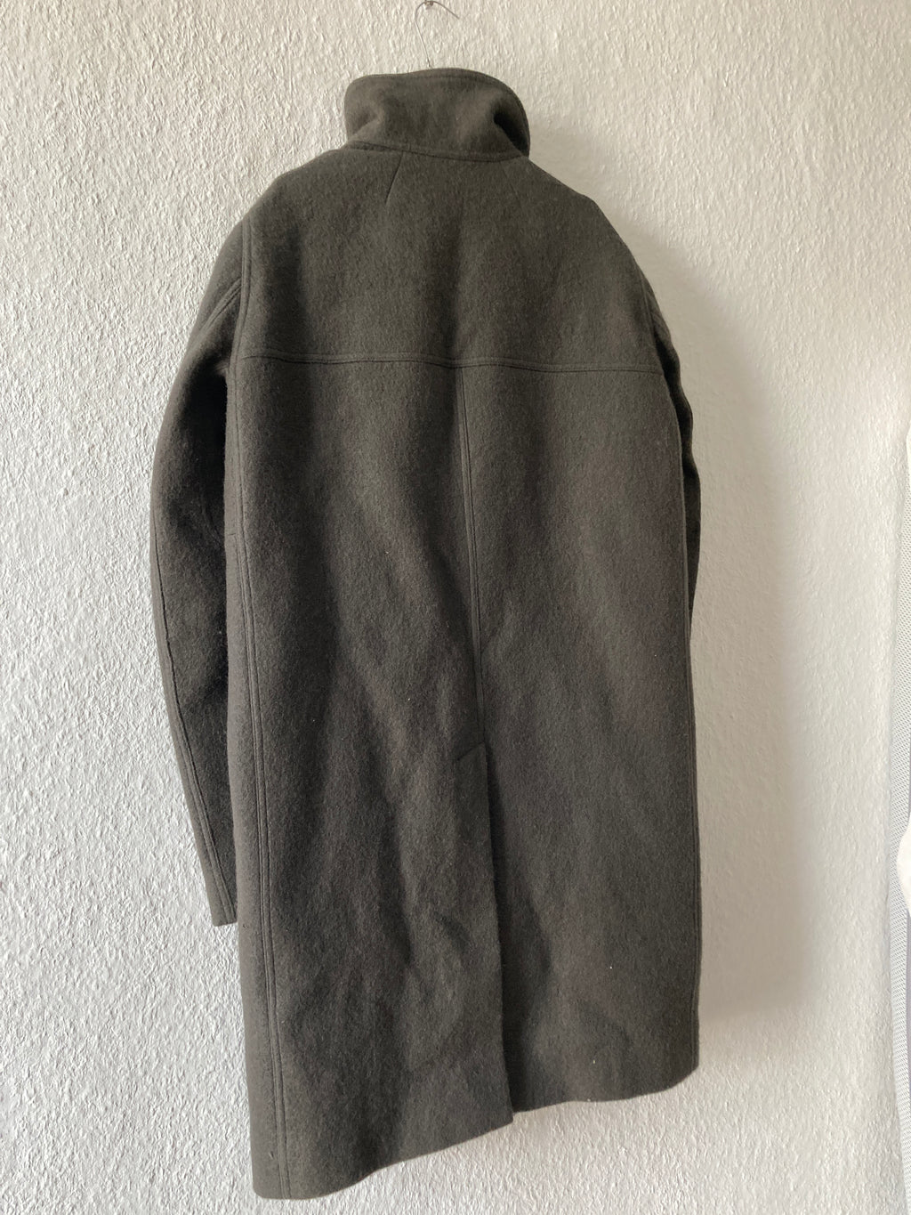 F/W 18 "SISYPHUS" Bauhaus Tubeway Wool Coat IT52/L Rick Owens