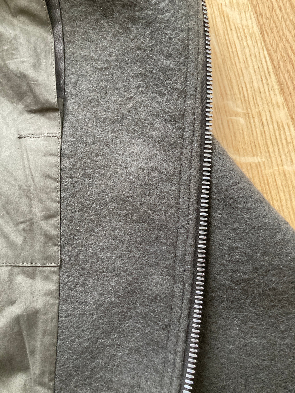 F/W 18 "SISYPHUS" Bauhaus Tubeway Wool Coat IT52/L Rick Owens