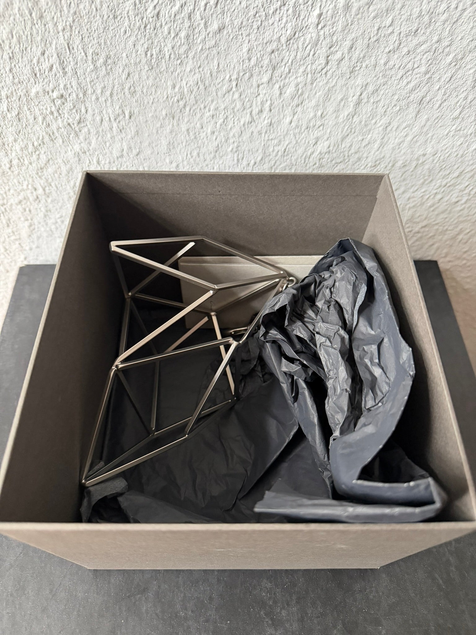 S/S 19 “BABEL” Runway Geometric Keychain Rick Owens