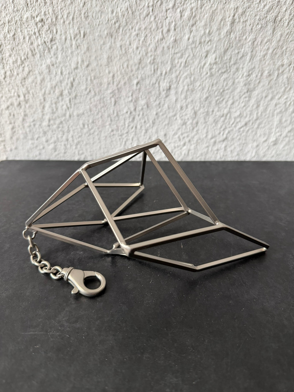 S/S 19 “BABEL” Runway Geometric Keychain Rick Owens