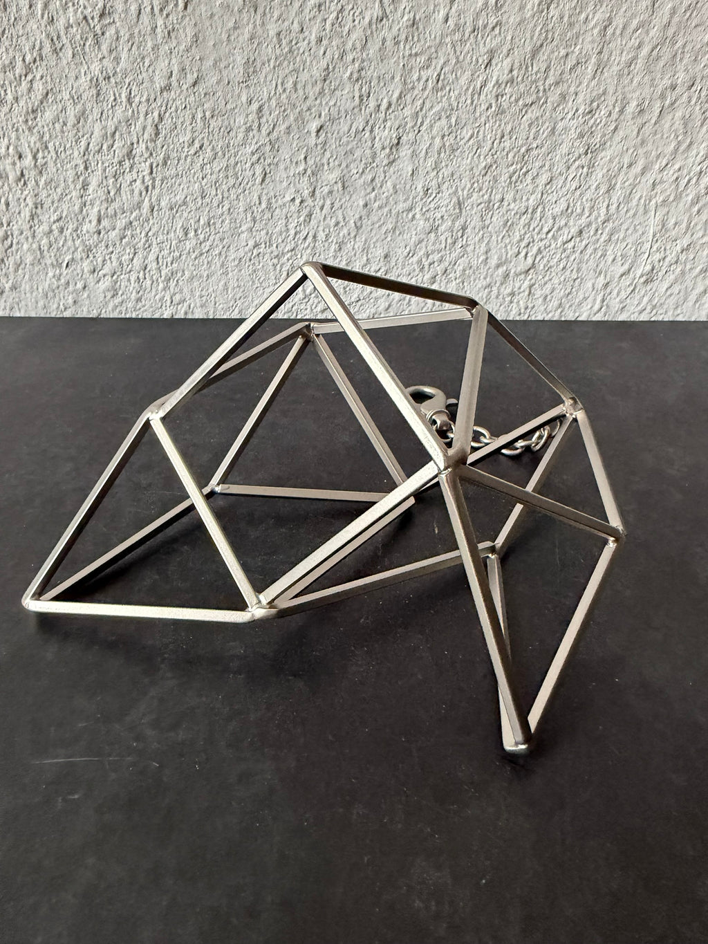 S/S 19 “BABEL” Runway Geometric Keychain Rick Owens