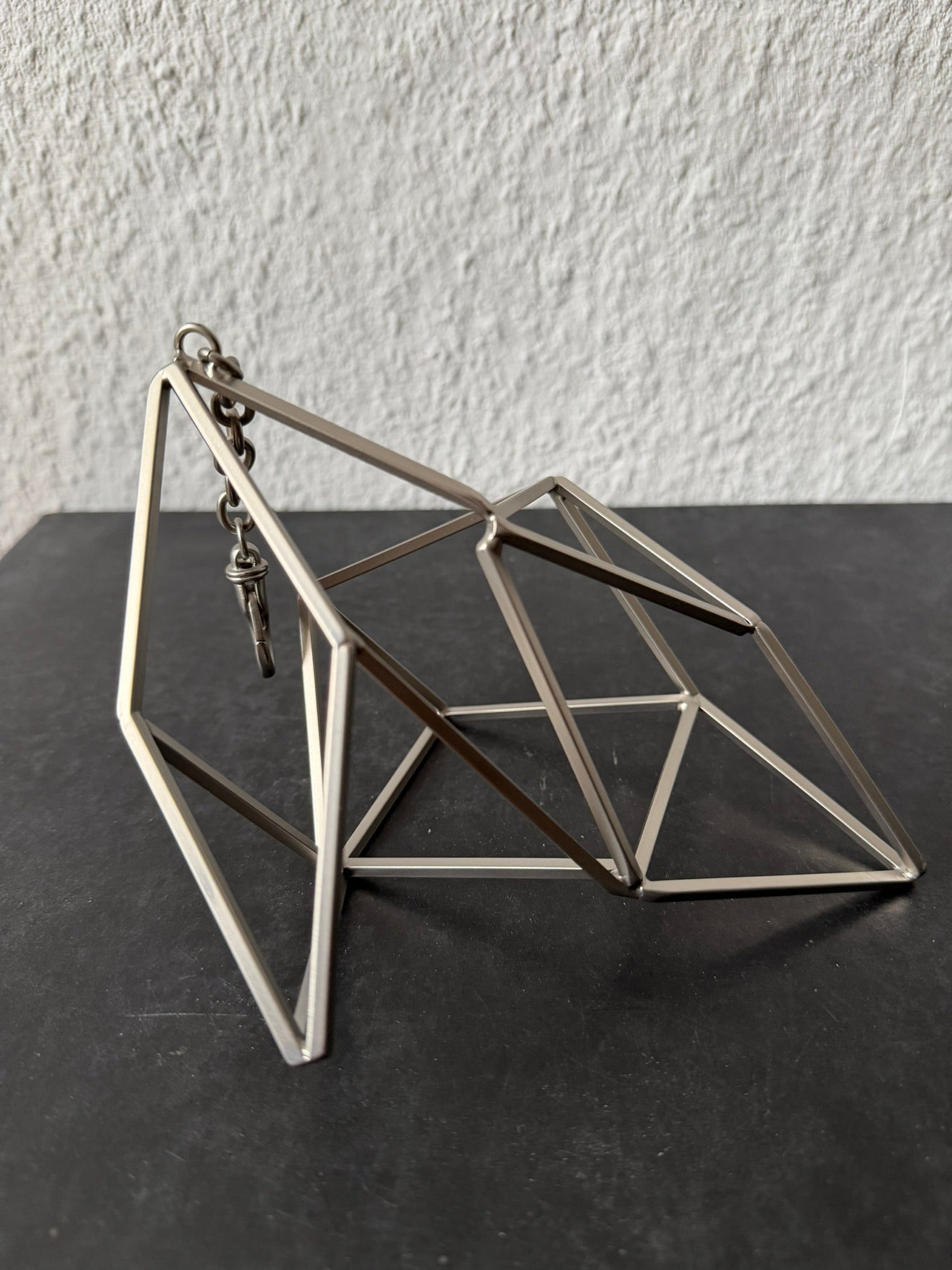 S/S 19 “BABEL” Runway Geometric Keychain Rick Owens