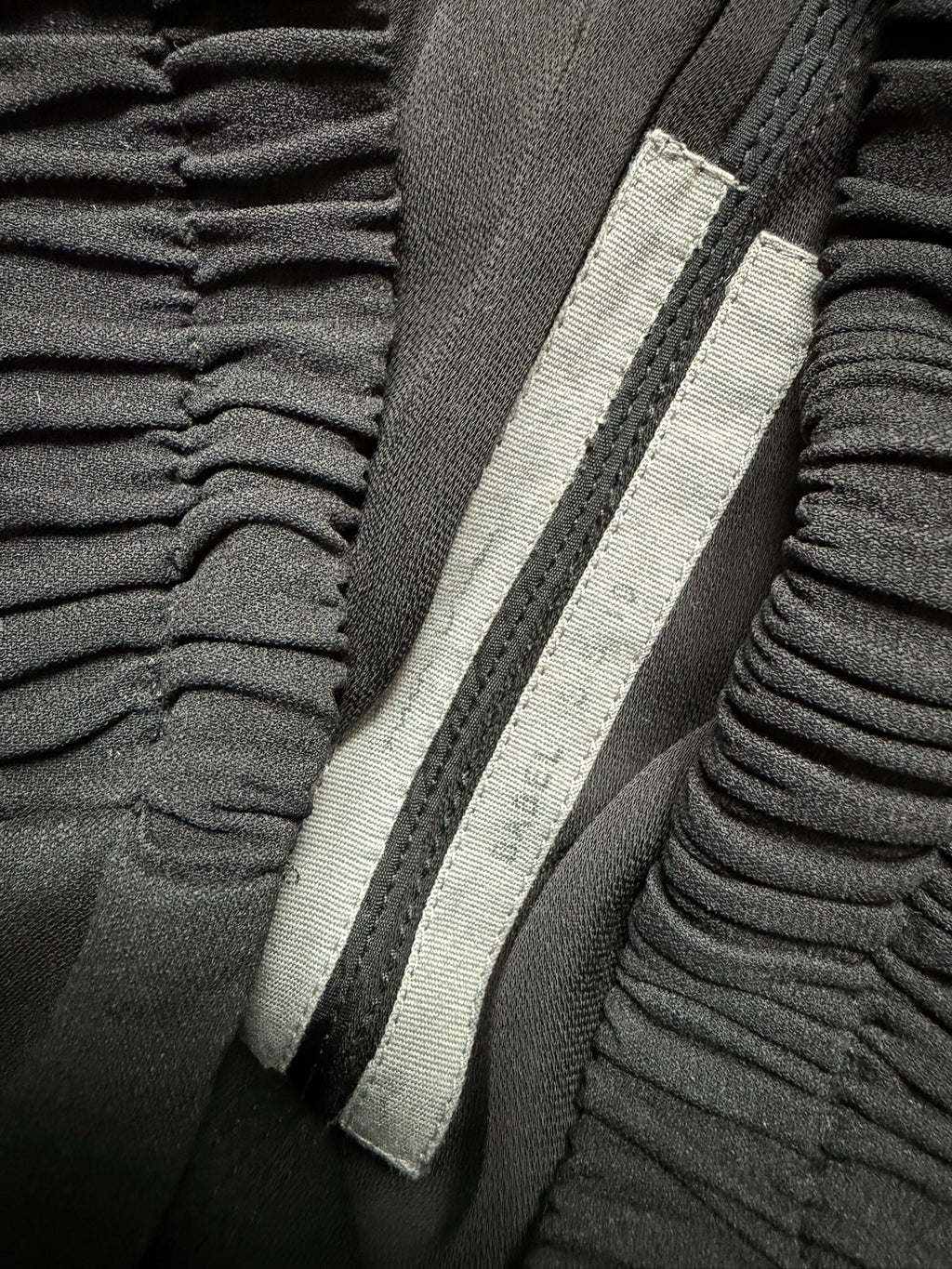 S/S 19「BABEL」ランウェイサンプル ウール ボクシングショーツ