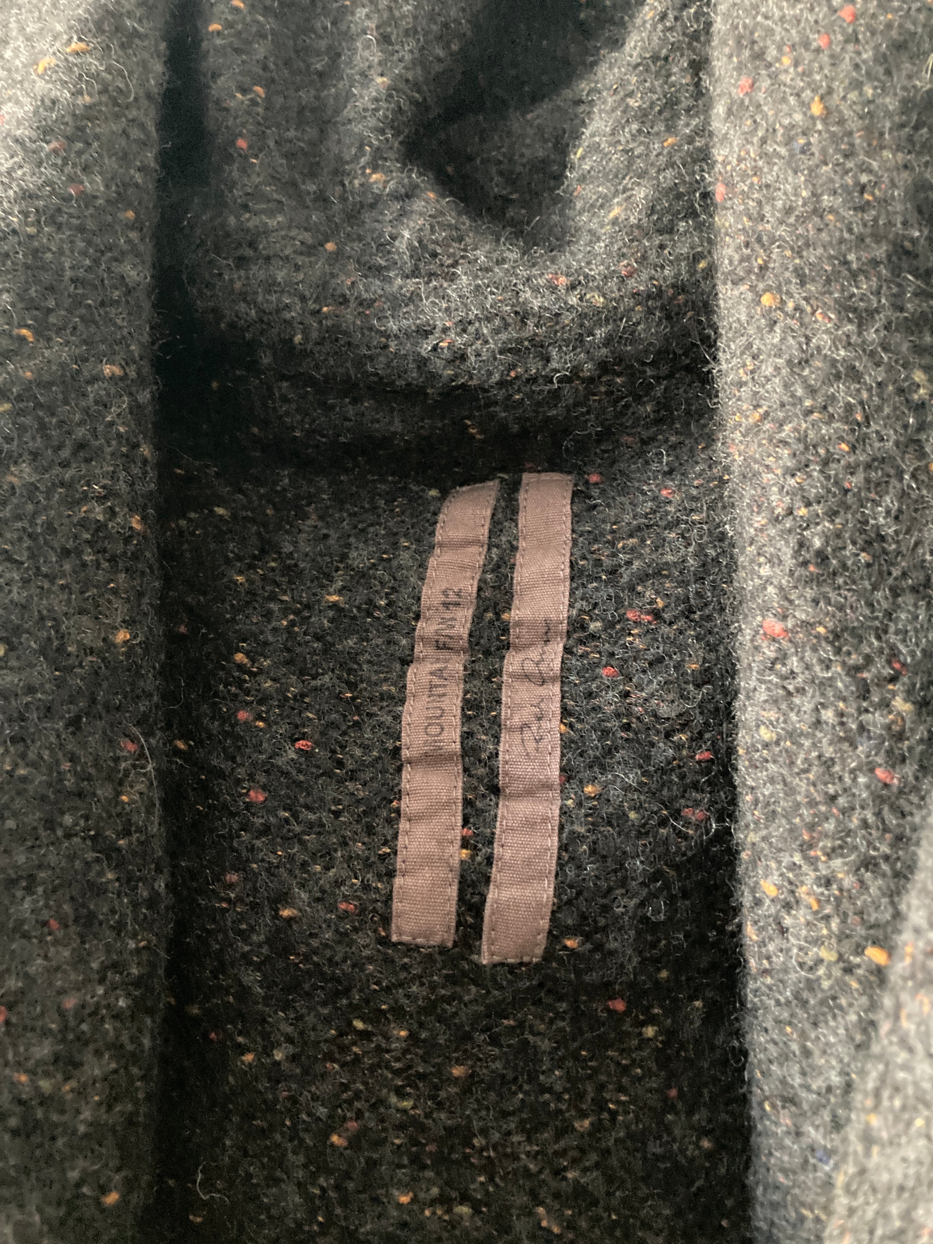 F/W 12 “MOUNTAIN” Baby Alpaca Wool Knit Jacket Rick Owens