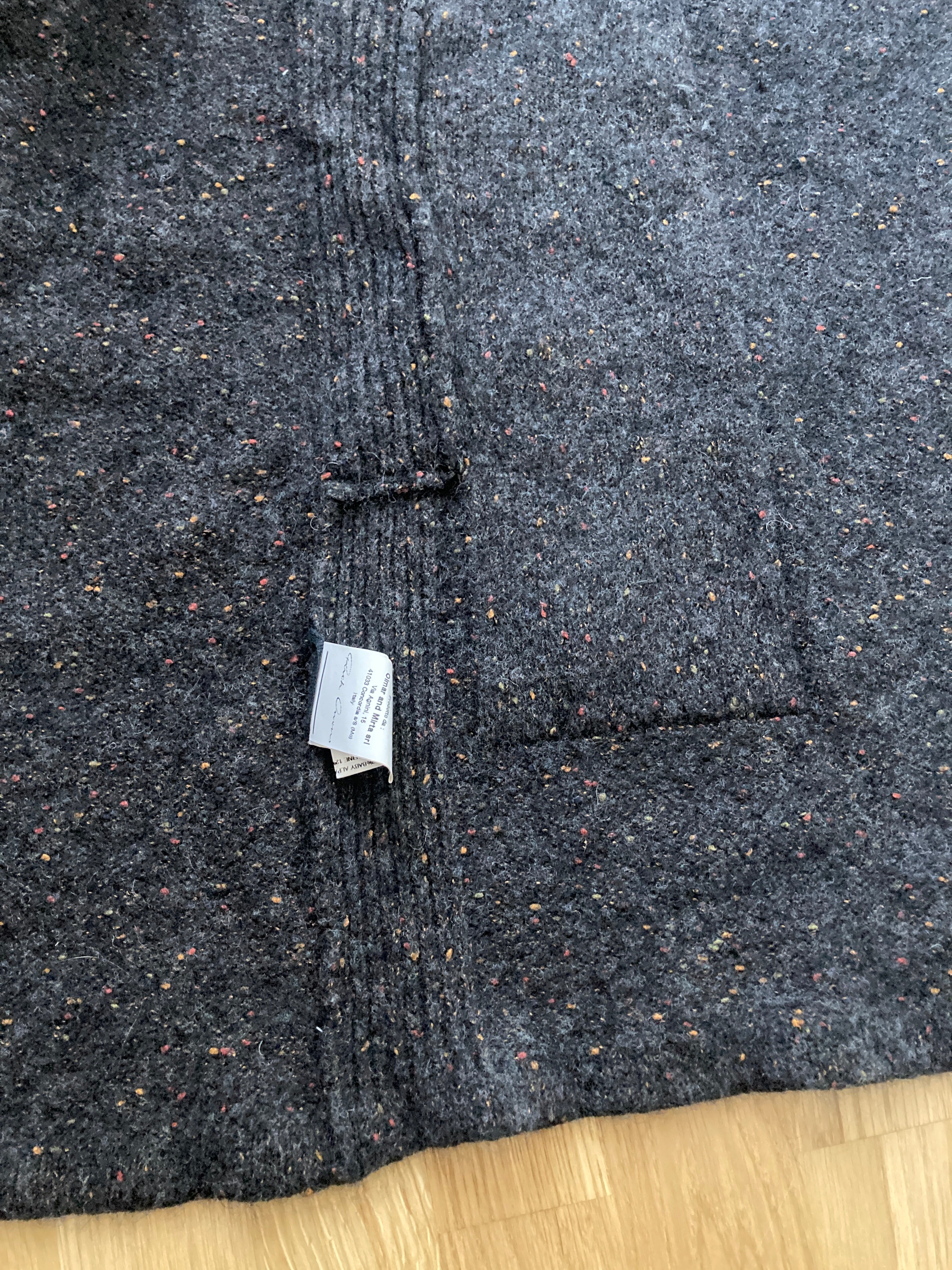 F/W 12 “MOUNTAIN” Baby Alpaca Wool Knit Jacket Rick Owens