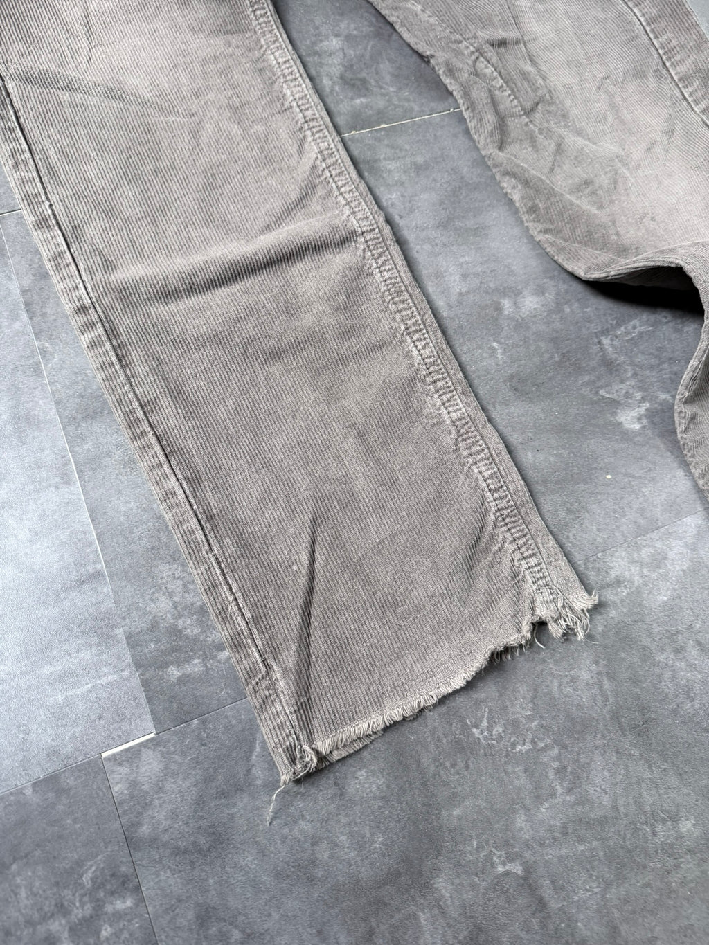 S/S 07 "DRAKE" Dark Dust Detroit Cut Grosgrain Jeans US31