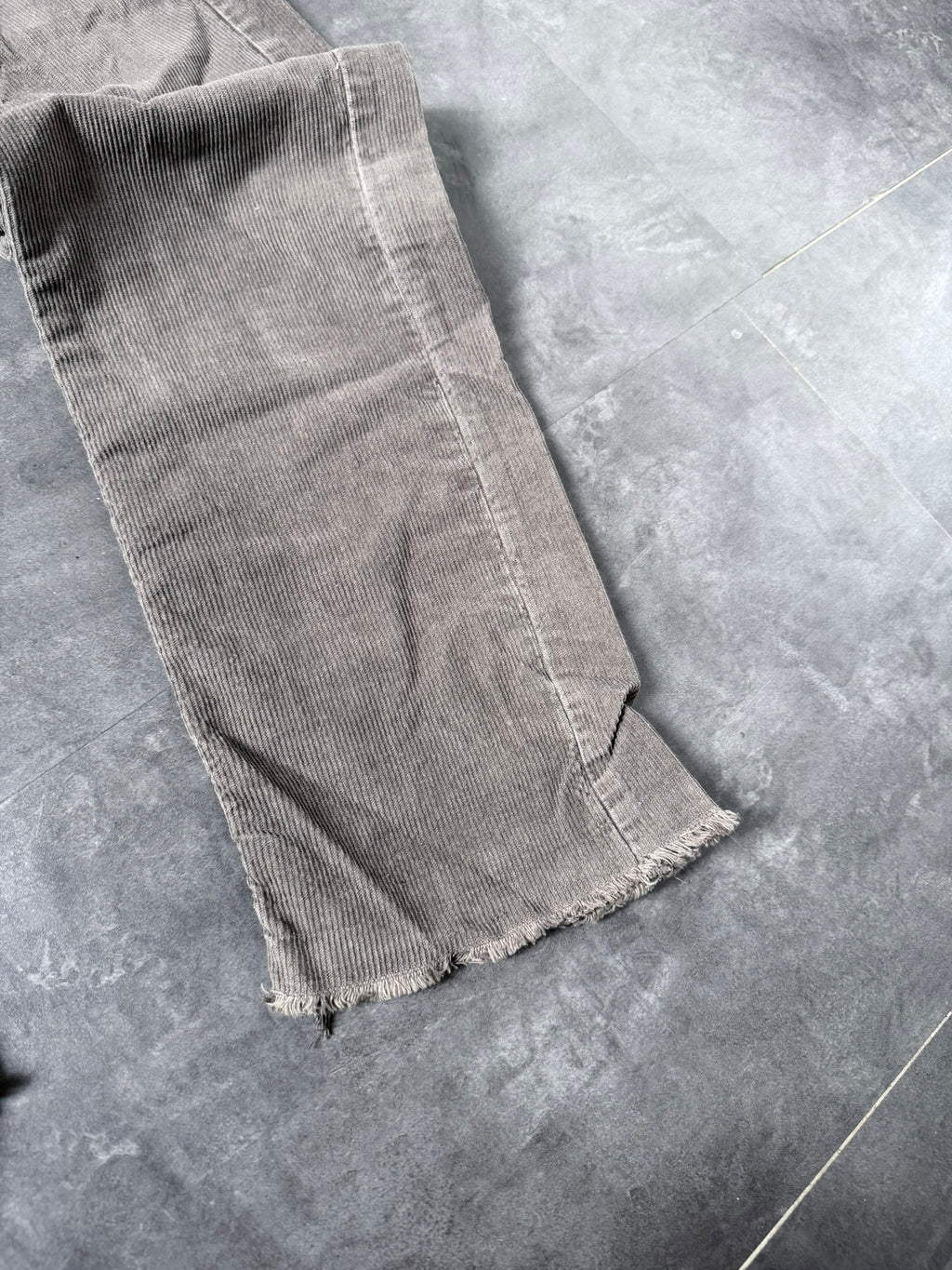 S/S 07 "DRAKE" Dark Dust Detroit Cut Grosgrain Jeans US31