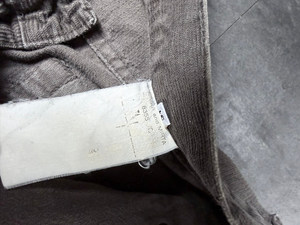 S/S 07 "DRAKE" Dark Dust Detroit Cut Grosgrain Jeans US31