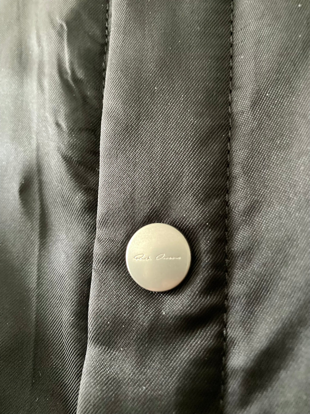 F/W 21 "GETHSEMANE" Runway Raw Seam Padded Tommy Overshirt