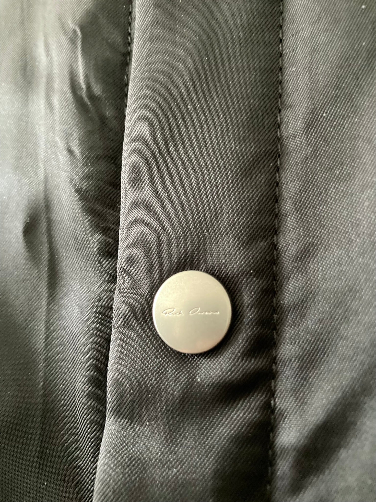 F/W 21 "GETHSEMANE" Runway Raw Seam Padded Tommy Overshirt