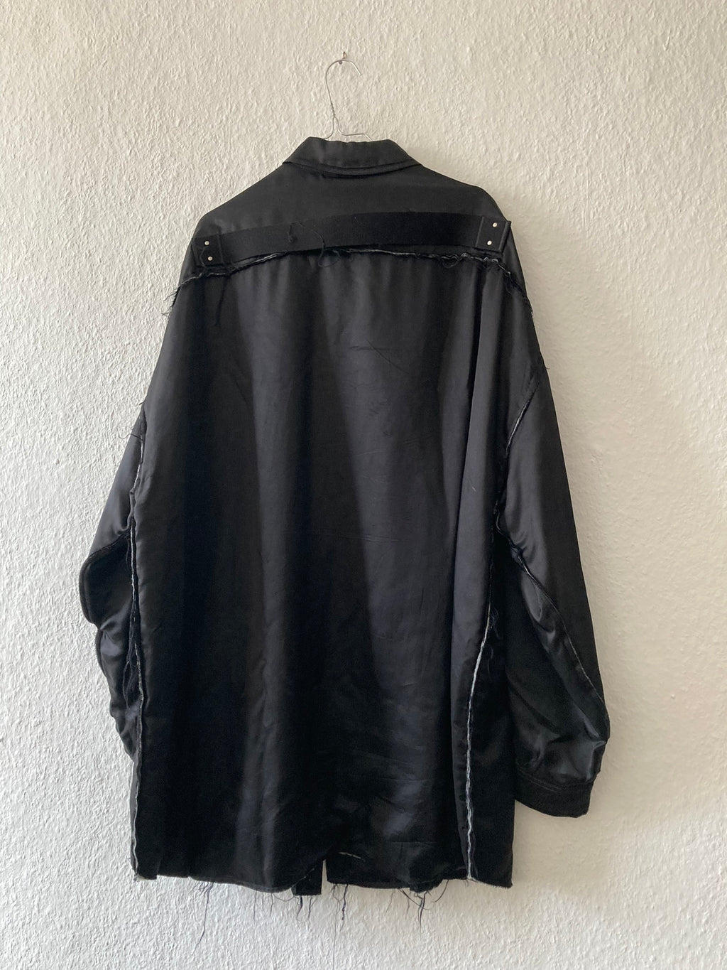 F/W 21 "GETHSEMANE" Runway Raw Seam Padded Tommy Overshirt