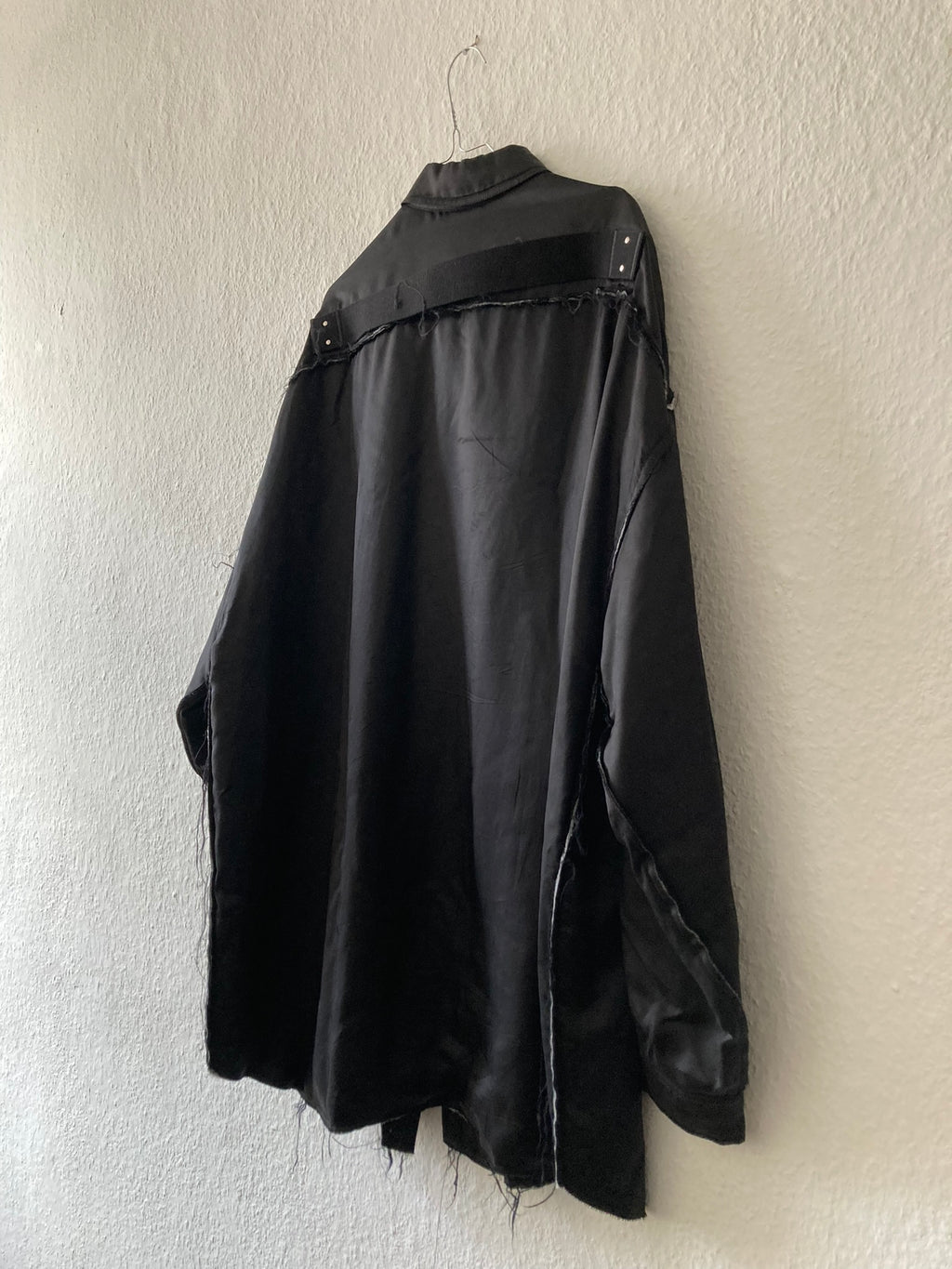 F/W 21 "GETHSEMANE" Runway Raw Seam Padded Tommy Overshirt