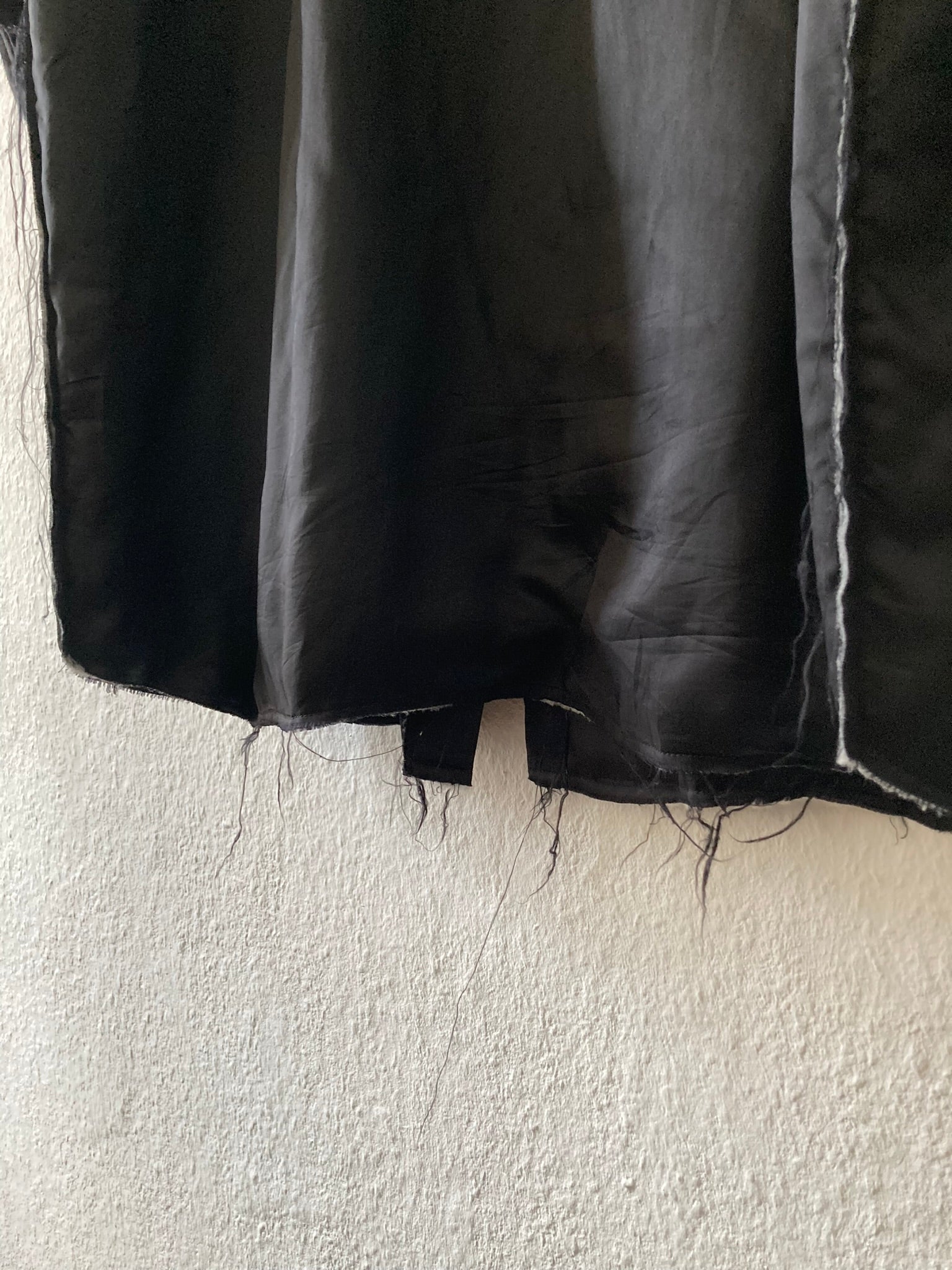 F/W 21 "GETHSEMANE" Runway Raw Seam Padded Tommy Overshirt