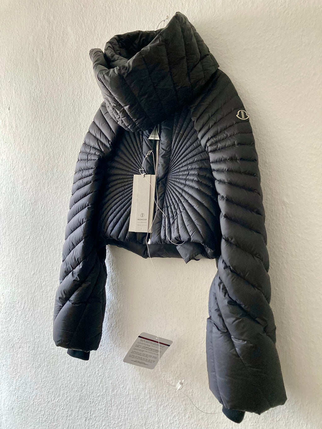 F/W 23 "LUXOR" Radiance Convertible Tonopah Jacket Rick Owens x Moncler