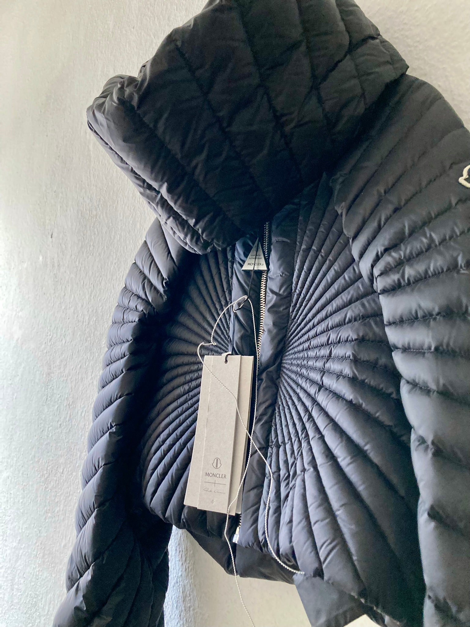 F/W 23 "LUXOR" Radiance Convertible Tonopah Jacket Rick Owens x Moncler