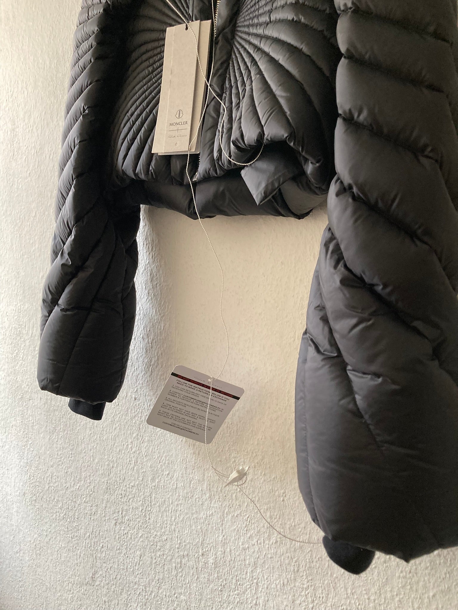 F/W 23 "LUXOR" Radiance Convertible Tonopah Jacket Rick Owens x Moncler