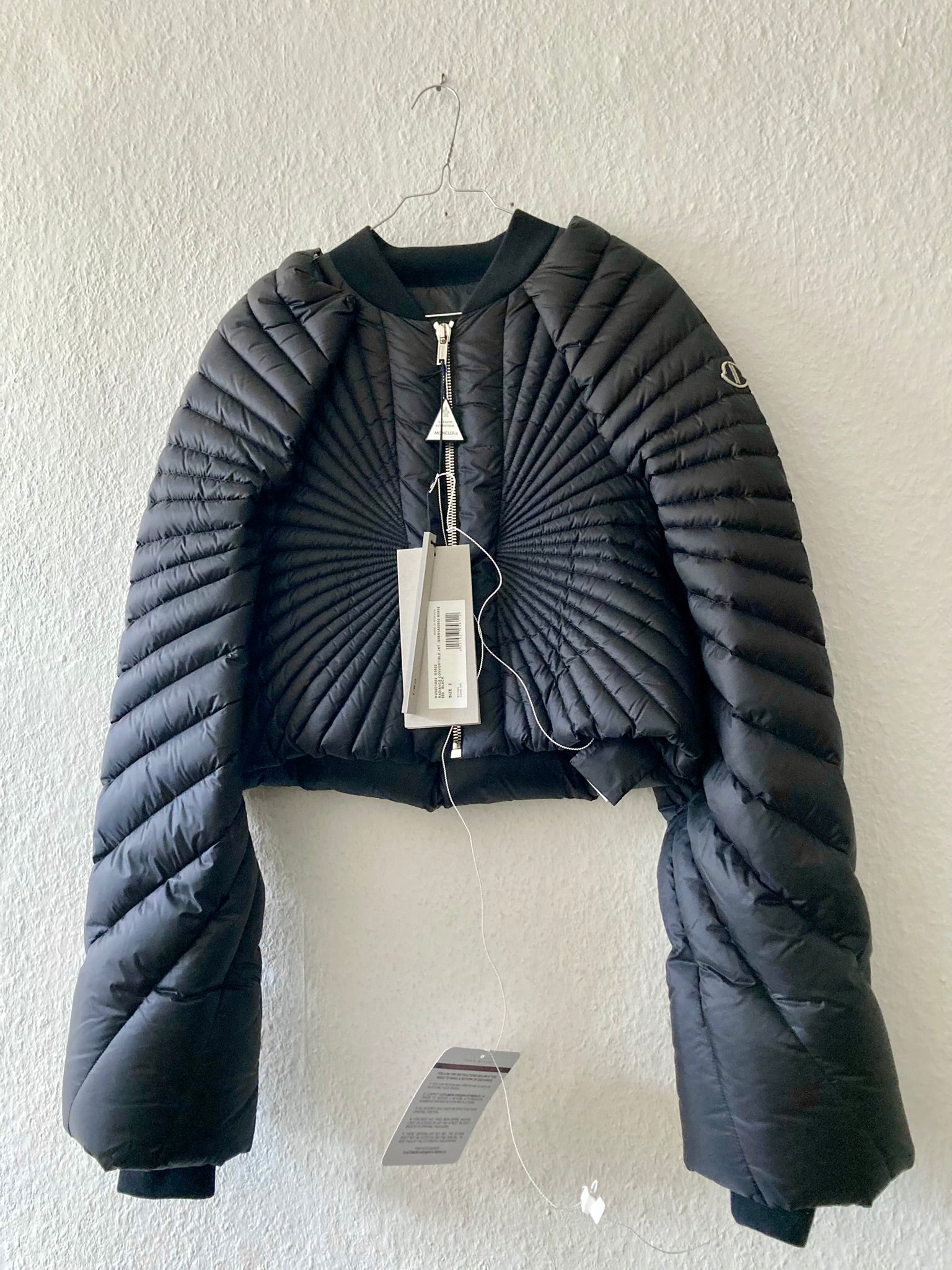 F/W 23 "LUXOR" Radiance Convertible Tonopah Jacket Rick Owens x Moncler