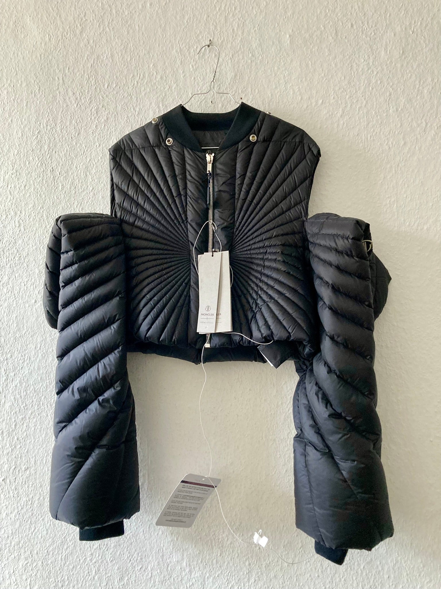 F/W 23 "LUXOR" Radiance Convertible Tonopah Jacket Rick Owens x Moncler