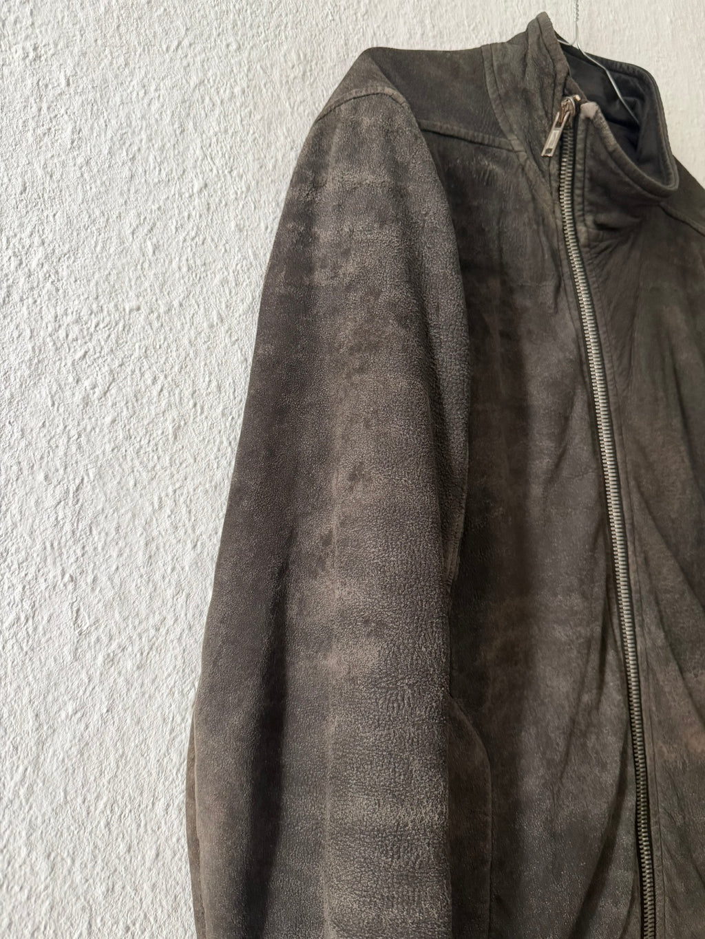 F/W 09 "CRUST" Sample Blistered Lamb Leather Mollino Jacket