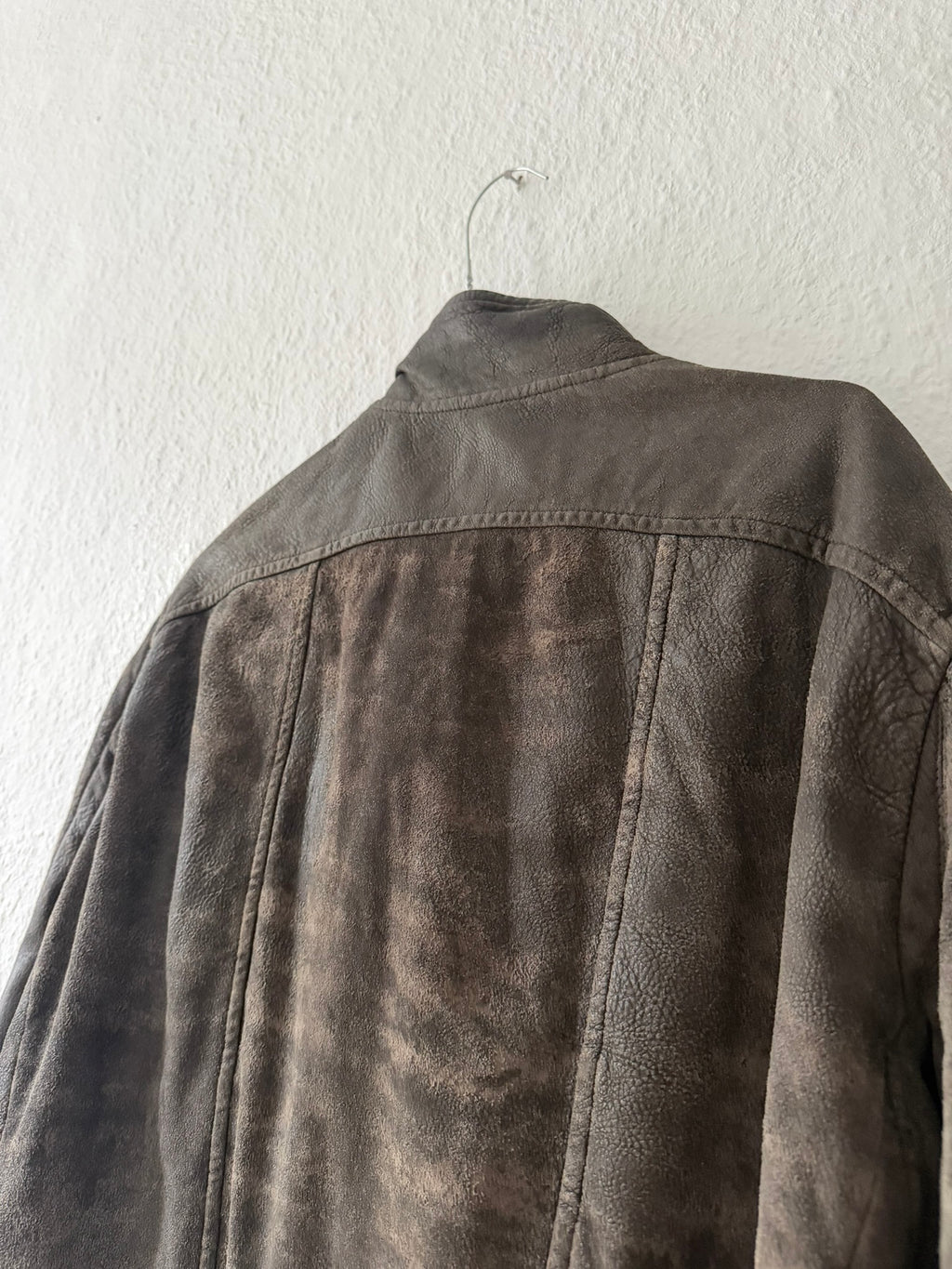 F/W 09 "CRUST" Sample Blistered Lamb Leather Mollino Jacket