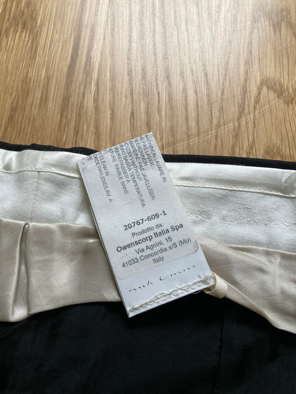 S/S 23 "EDFU" Runway Dirt Cooper High-Waist Pants 32/M