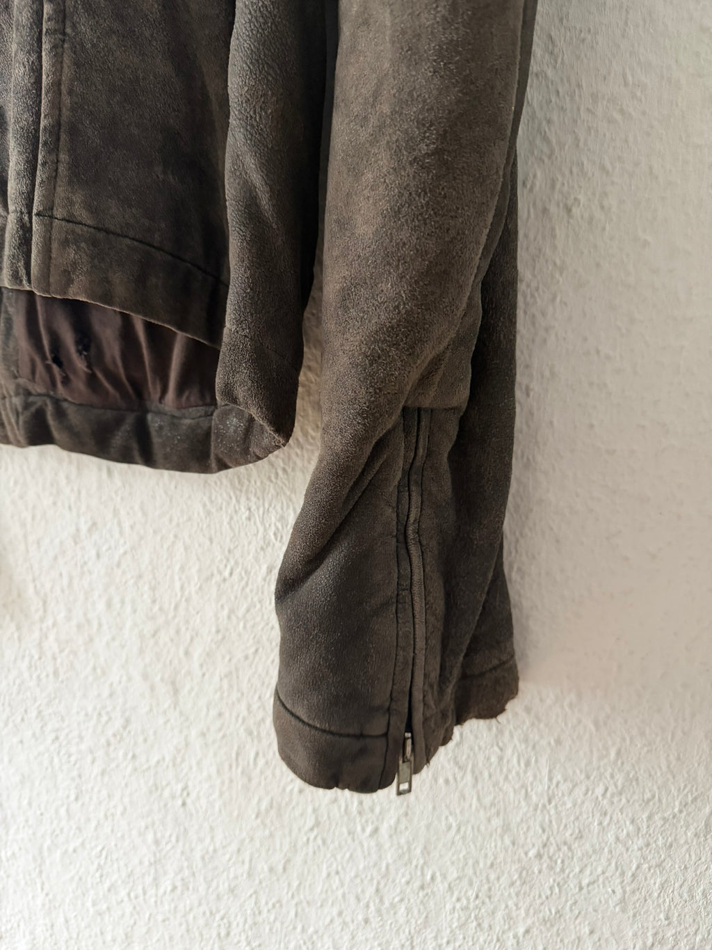 F/W 09 "CRUST" Sample Blistered Lamb Leather Mollino Jacket