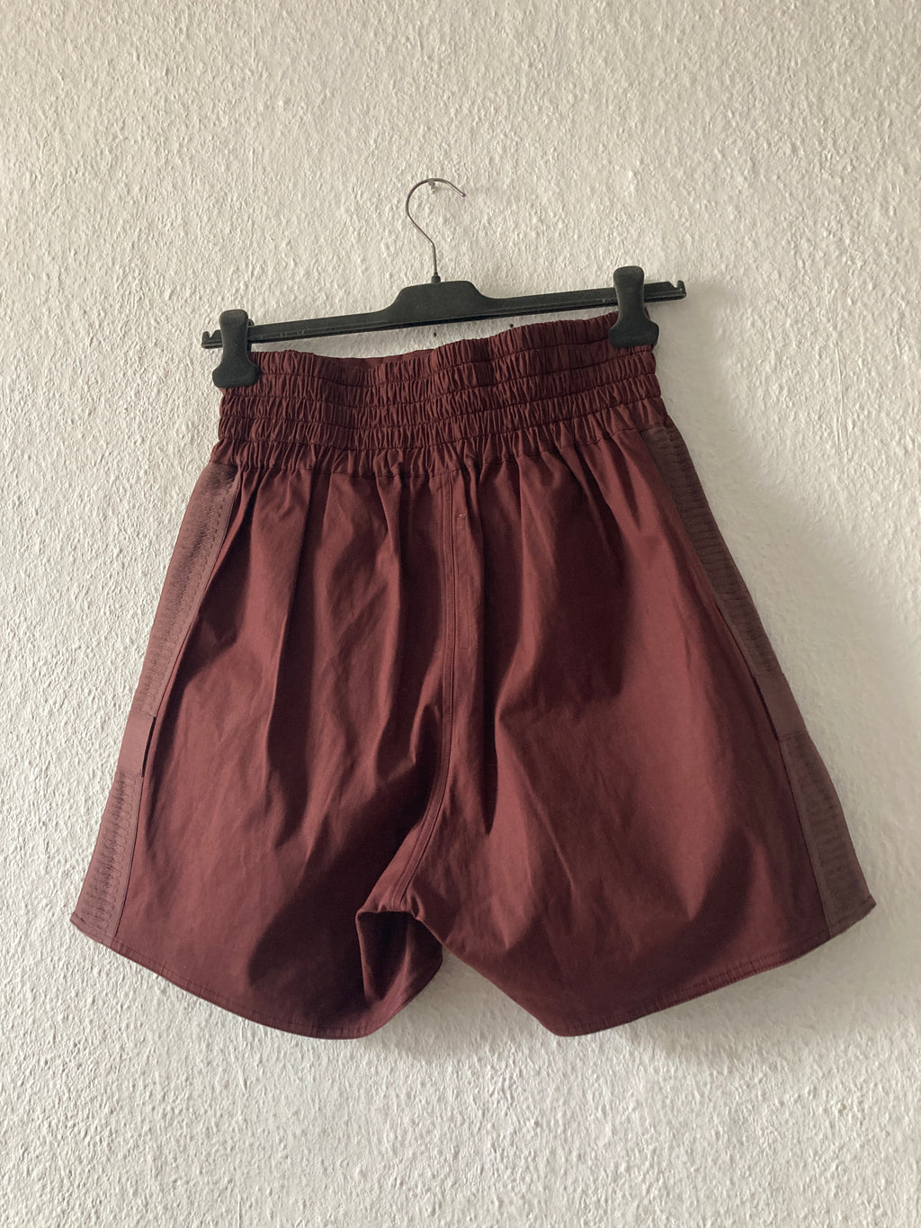 F/W 14「MOODY」刺繍入りブラッドレッドランウェイボクシングショーツ