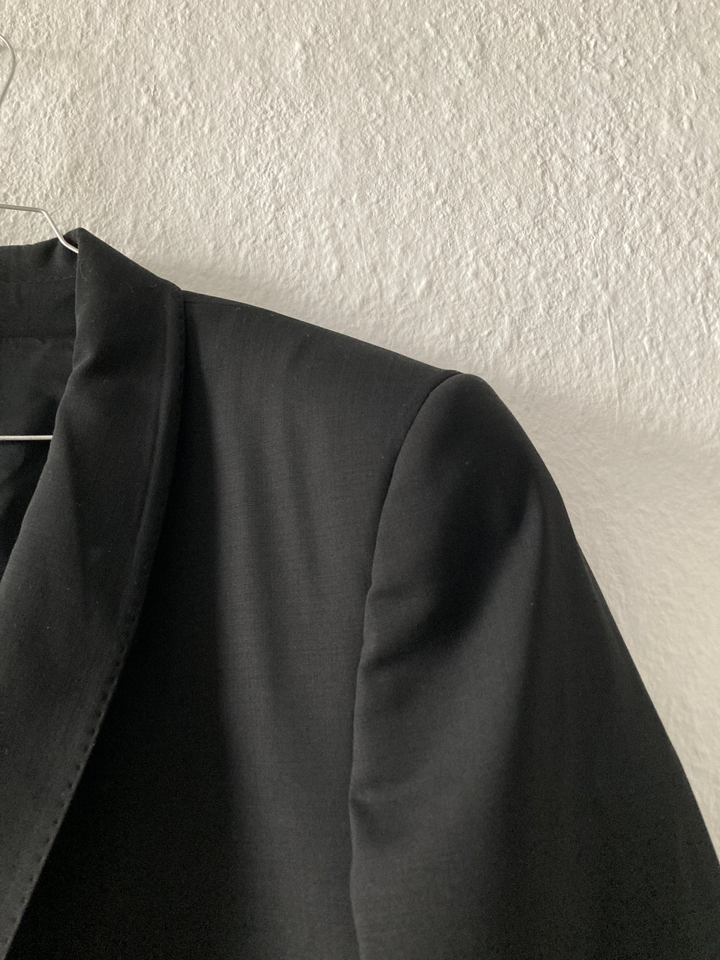 F/W 22 "STROBE" Black Walrus Wool Blazer IT52/L Rick Owens