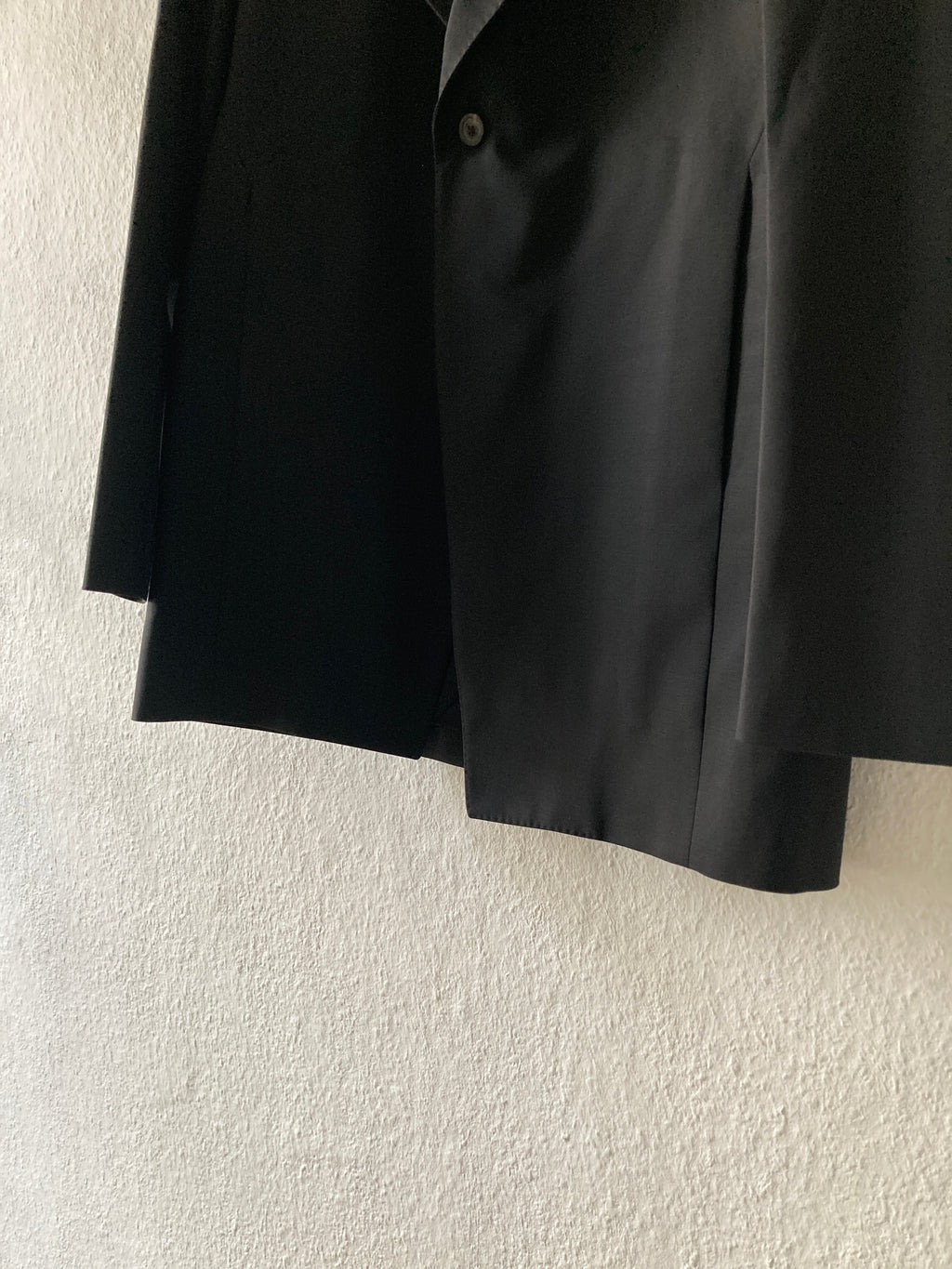 F/W 22 "STROBE" Black Walrus Wool Blazer IT52/L Rick Owens