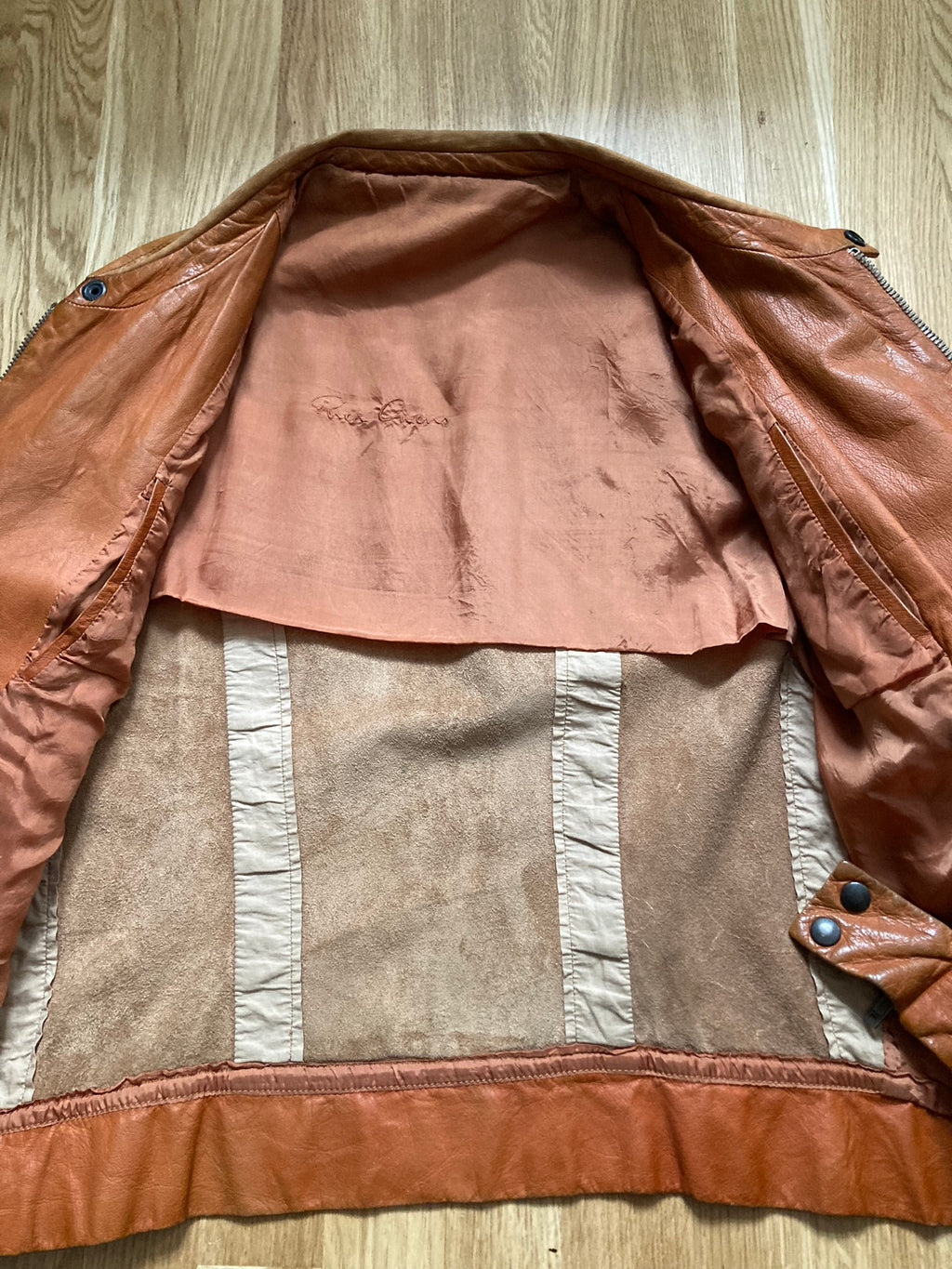 S/S 05 “SCORPIO” Bozo Café Racer Leather Jacket