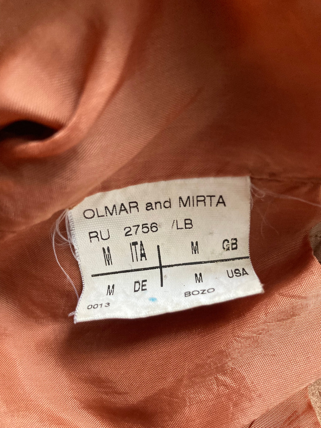 S/S 05 “SCORPIO” Bozo Café Racer Leather Jacket