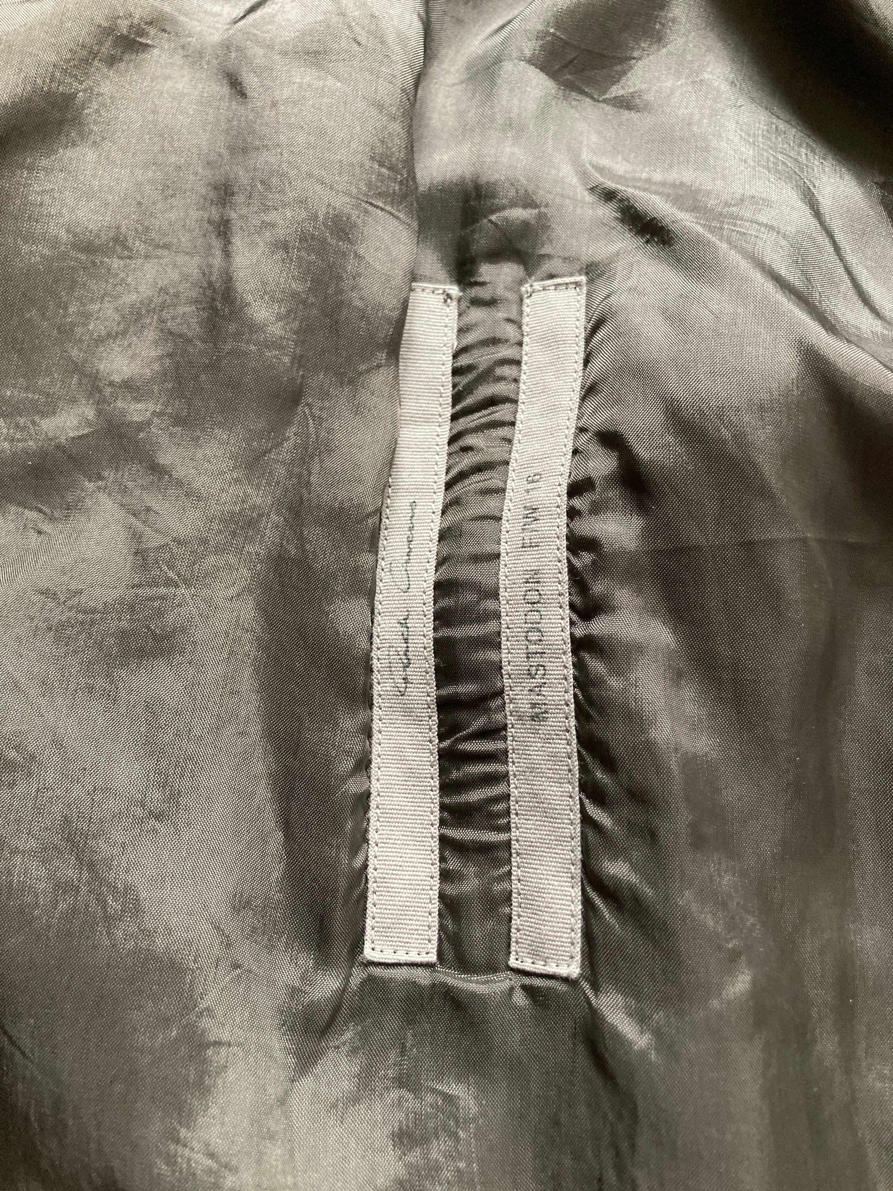 F/W 16 “MASTODON” Blistered Lamb Leather Trench Shirt L/54