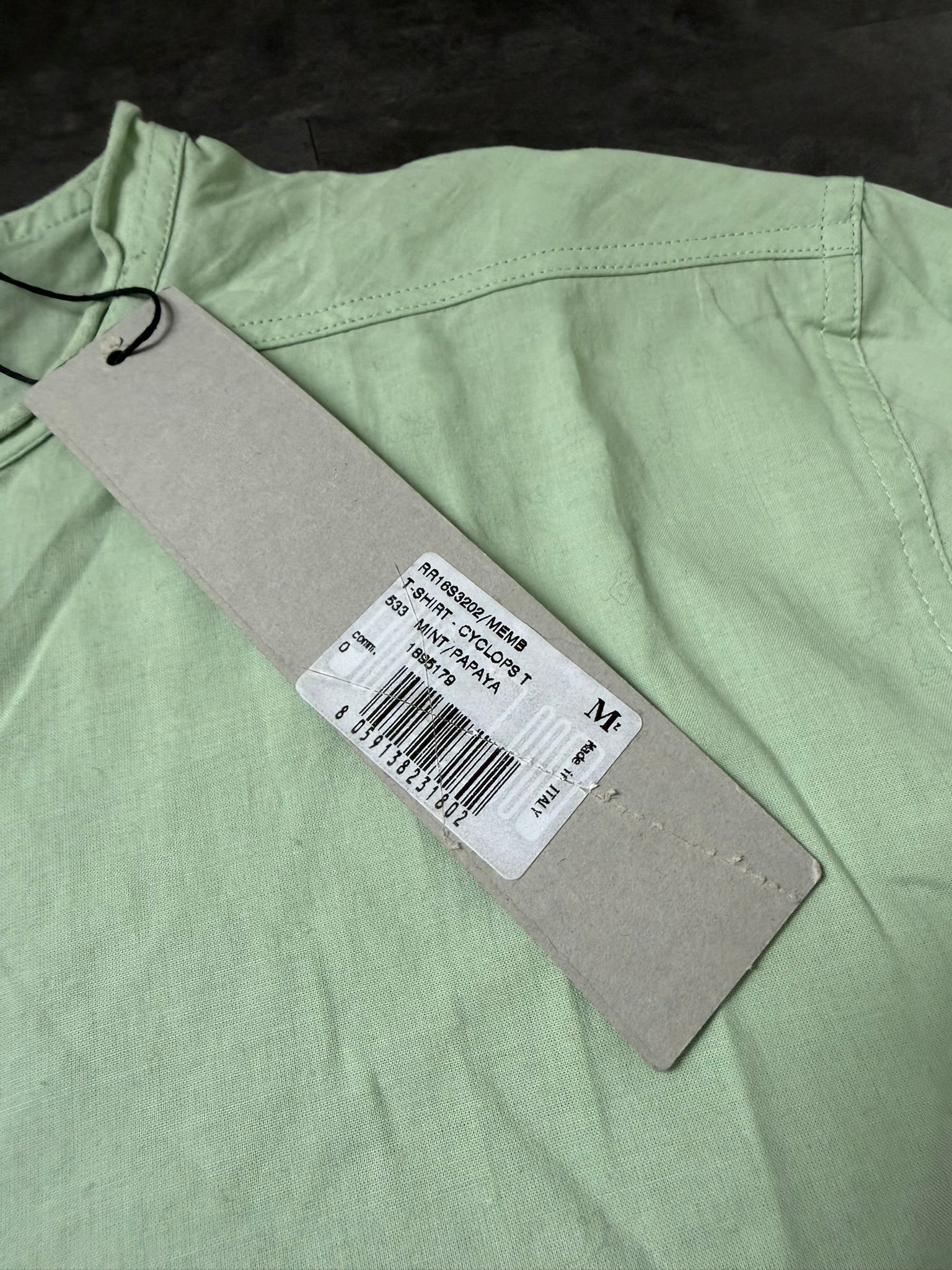 S/S 16 "CYCLOPS" Sample Silk Runway Tank Top Rick Owens M