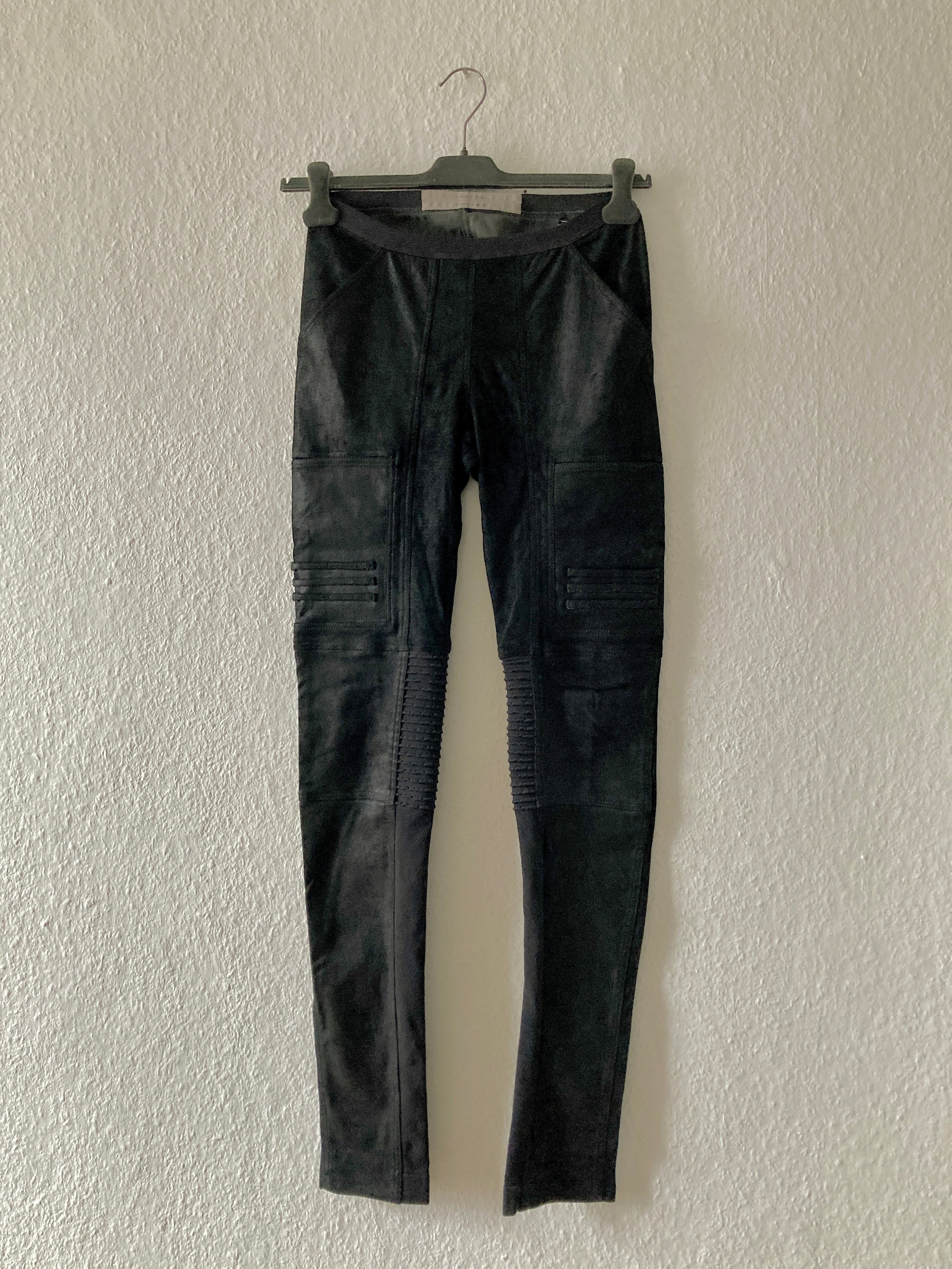 F/W 15 "SPHINX" Blistered Lamb Leather Nagakin Pants