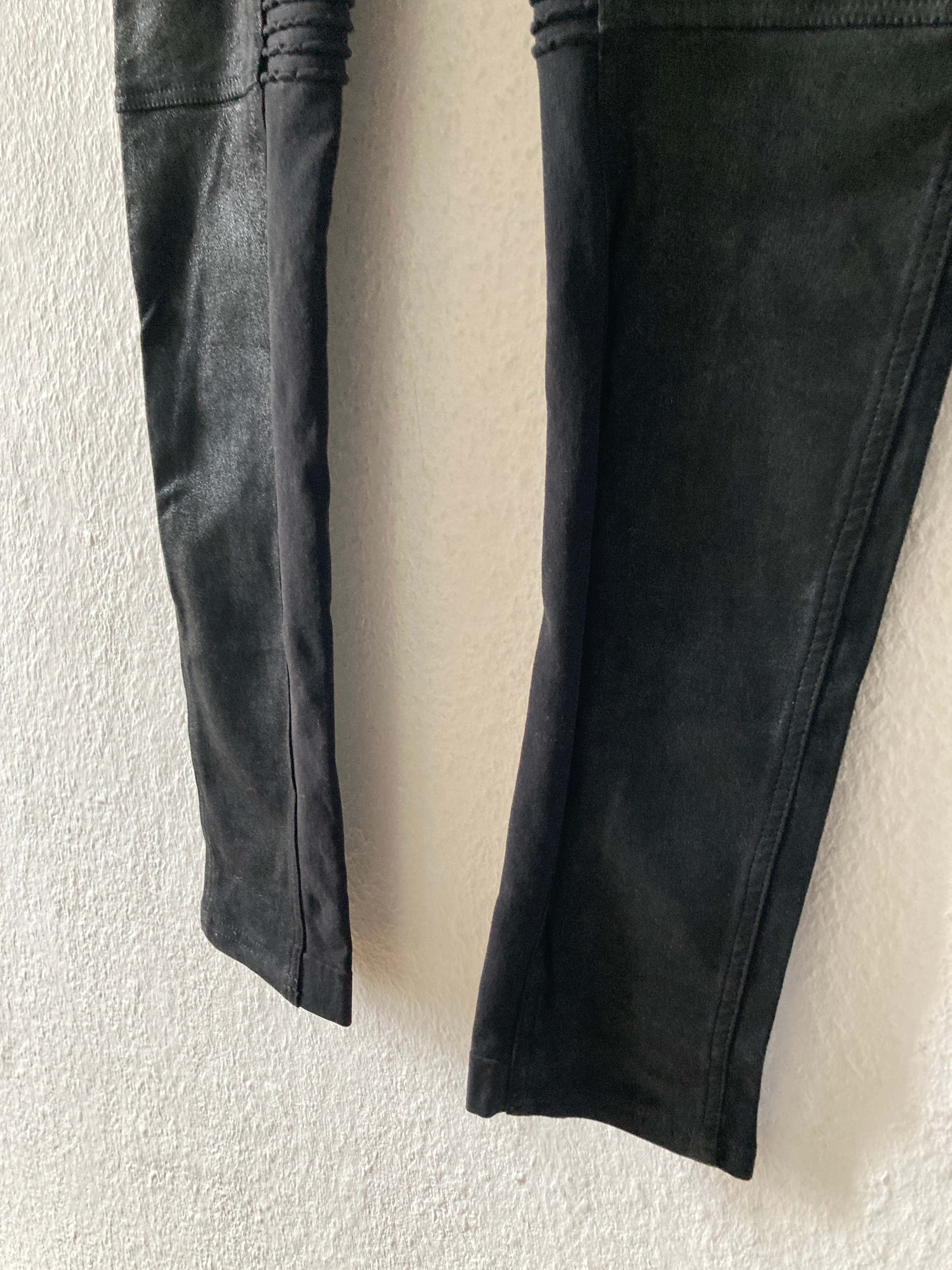 F/W 15 "SPHINX" Blistered Lamb Leather Nagakin Pants