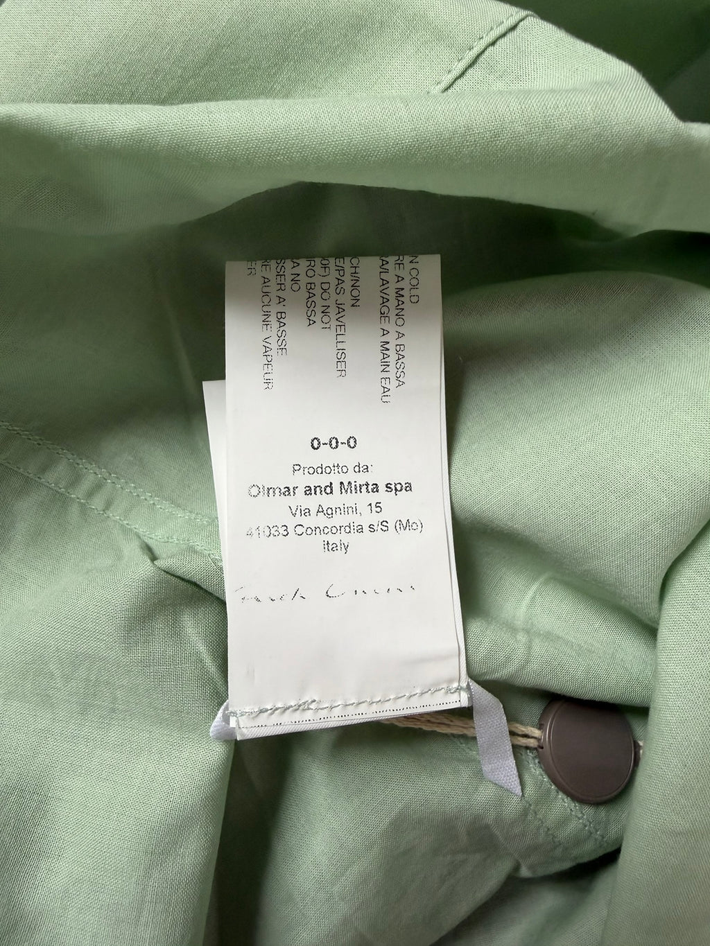 S/S 16 "CYCLOPS" Sample Silk Runway Tank Top Rick Owens M