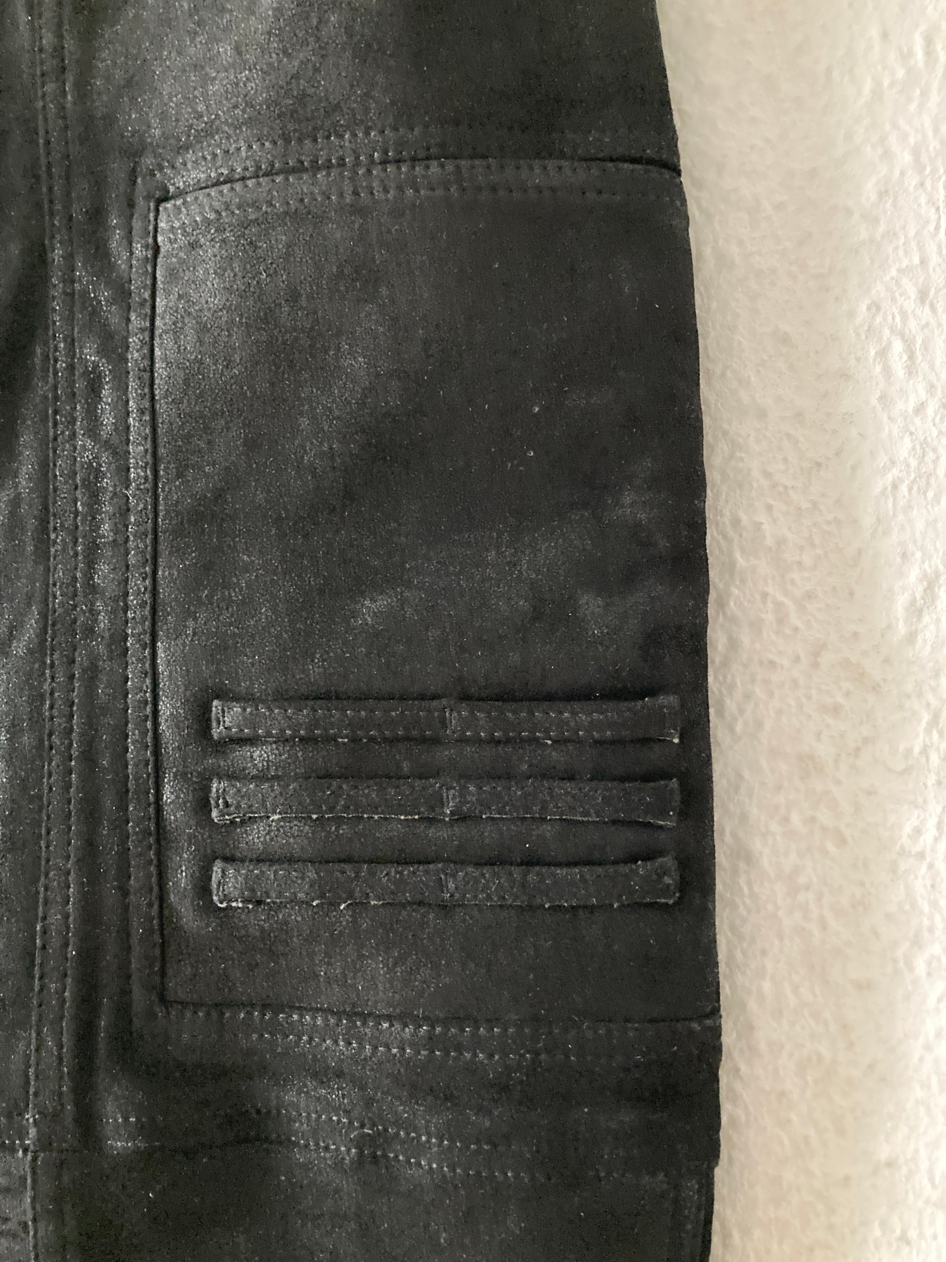 F/W 15 "SPHINX" Blistered Lamb Leather Nagakin Pants