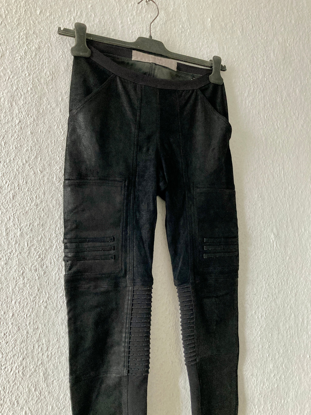 F/W 15 "SPHINX" Blistered Lamb Leather Nagakin Pants
