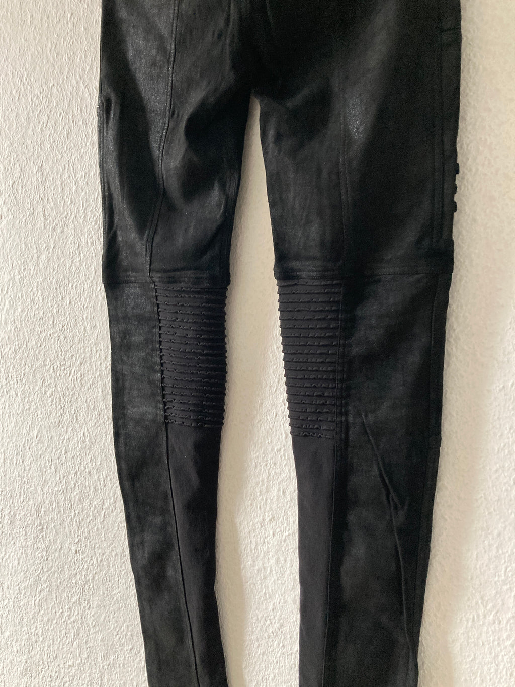 F/W 15 "SPHINX" Blistered Lamb Leather Nagakin Pants
