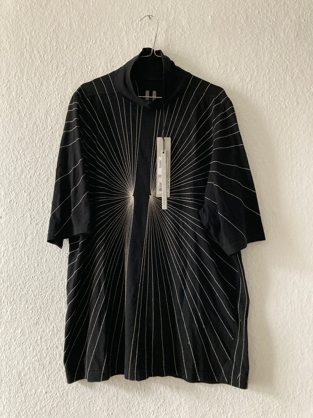 S/S 17 "WALRUS" Radiance Mock Neck T-Shirt Rick Owens L