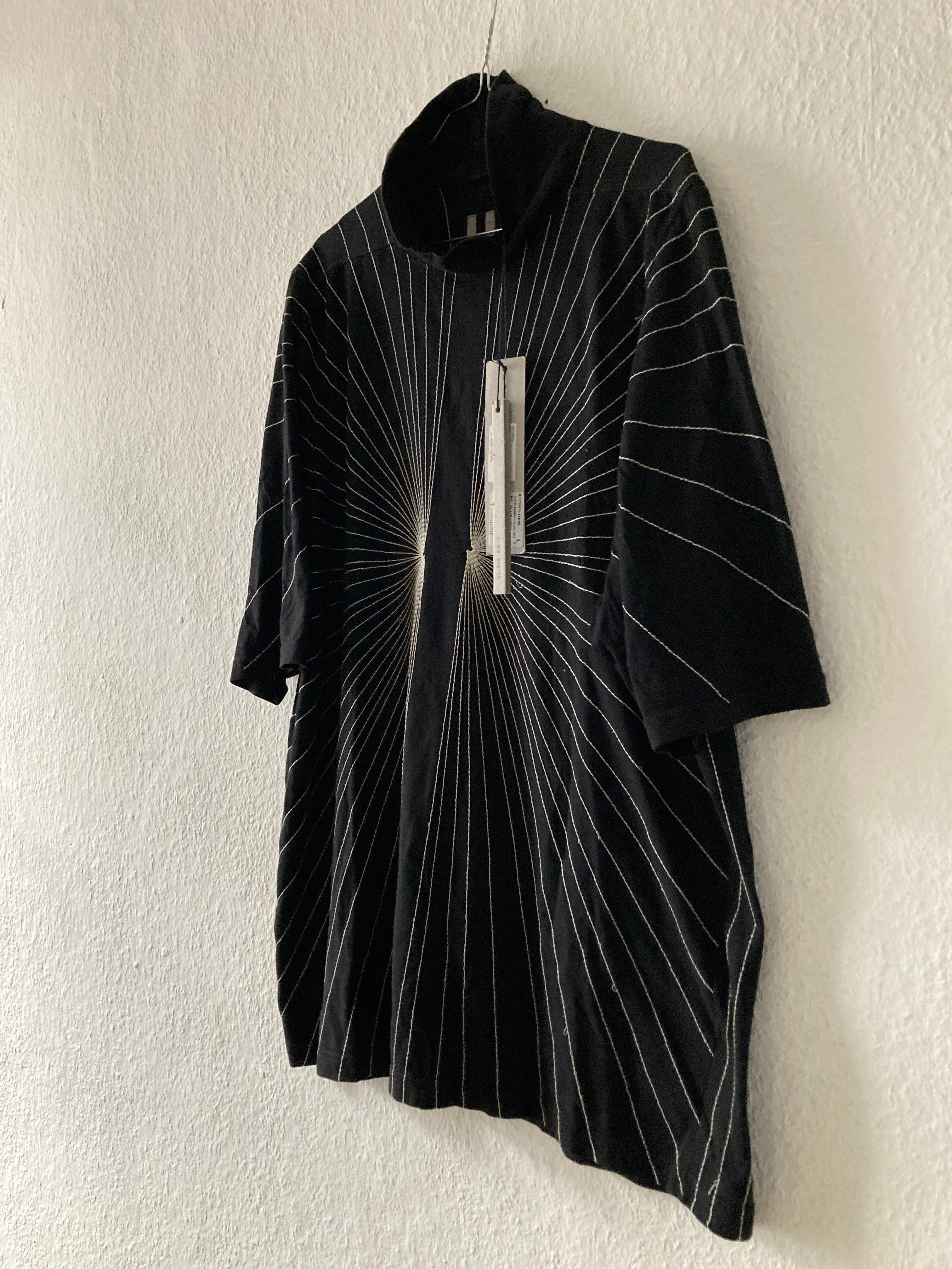 S/S 17 "WALRUS" Radiance Mock Neck T-Shirt Rick Owens L