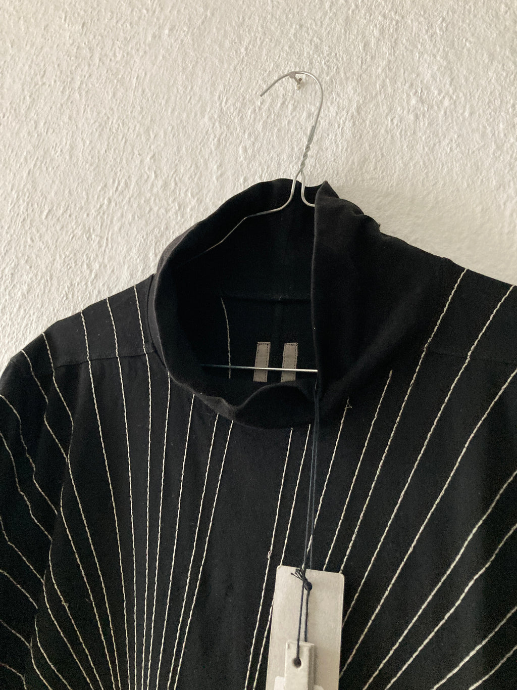 S/S 17 "WALRUS" Radiance Mock Neck T-Shirt Rick Owens L