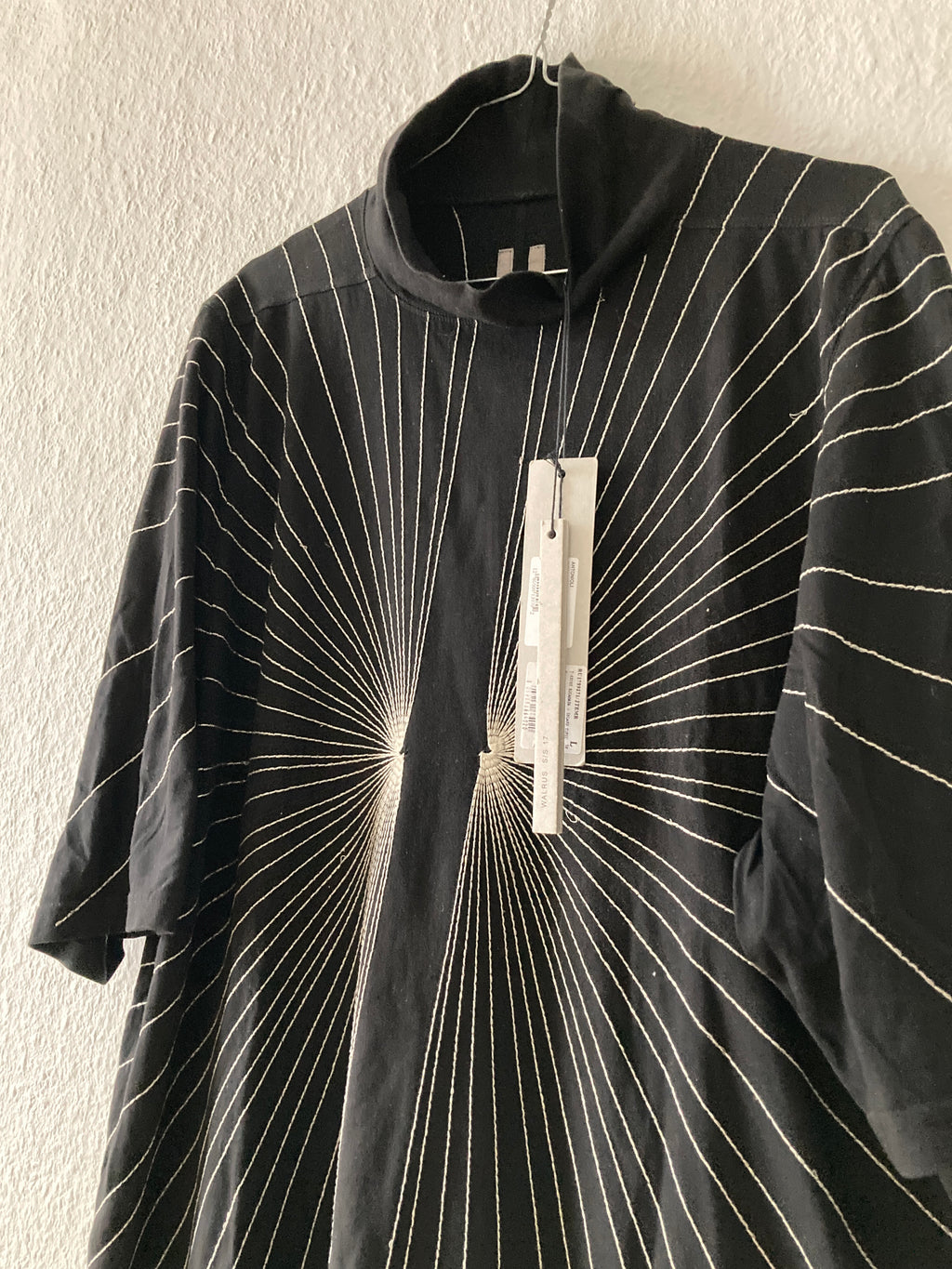 S/S 17 "WALRUS" Radiance Mock Neck T-Shirt Rick Owens L