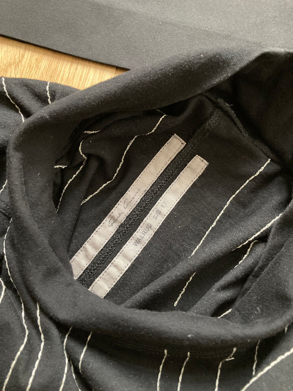 S/S 17 "WALRUS" Radiance Mock Neck T-Shirt Rick Owens L