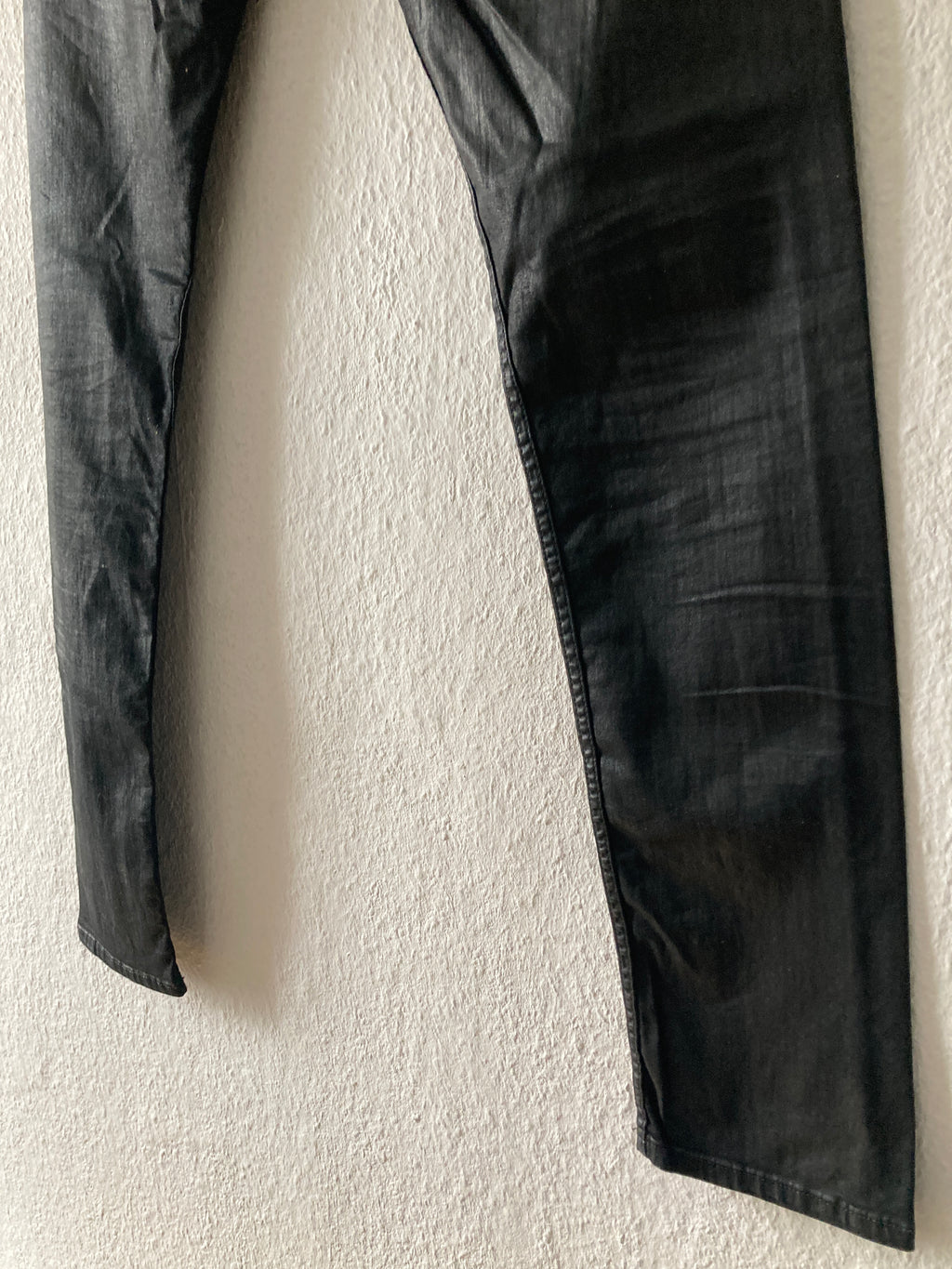 F/W 15 "SPHINX" Waxed Denim Detroit Jeans Rick Owens US36