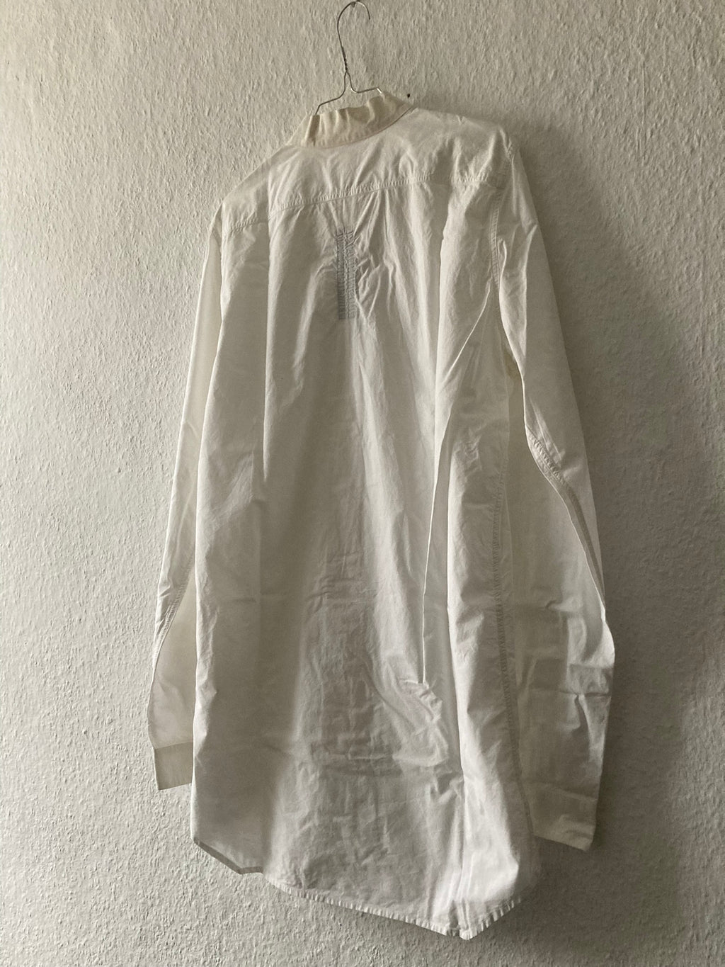 F/W 15 "SPHINX" V-Collar Dress Shirt in Milk