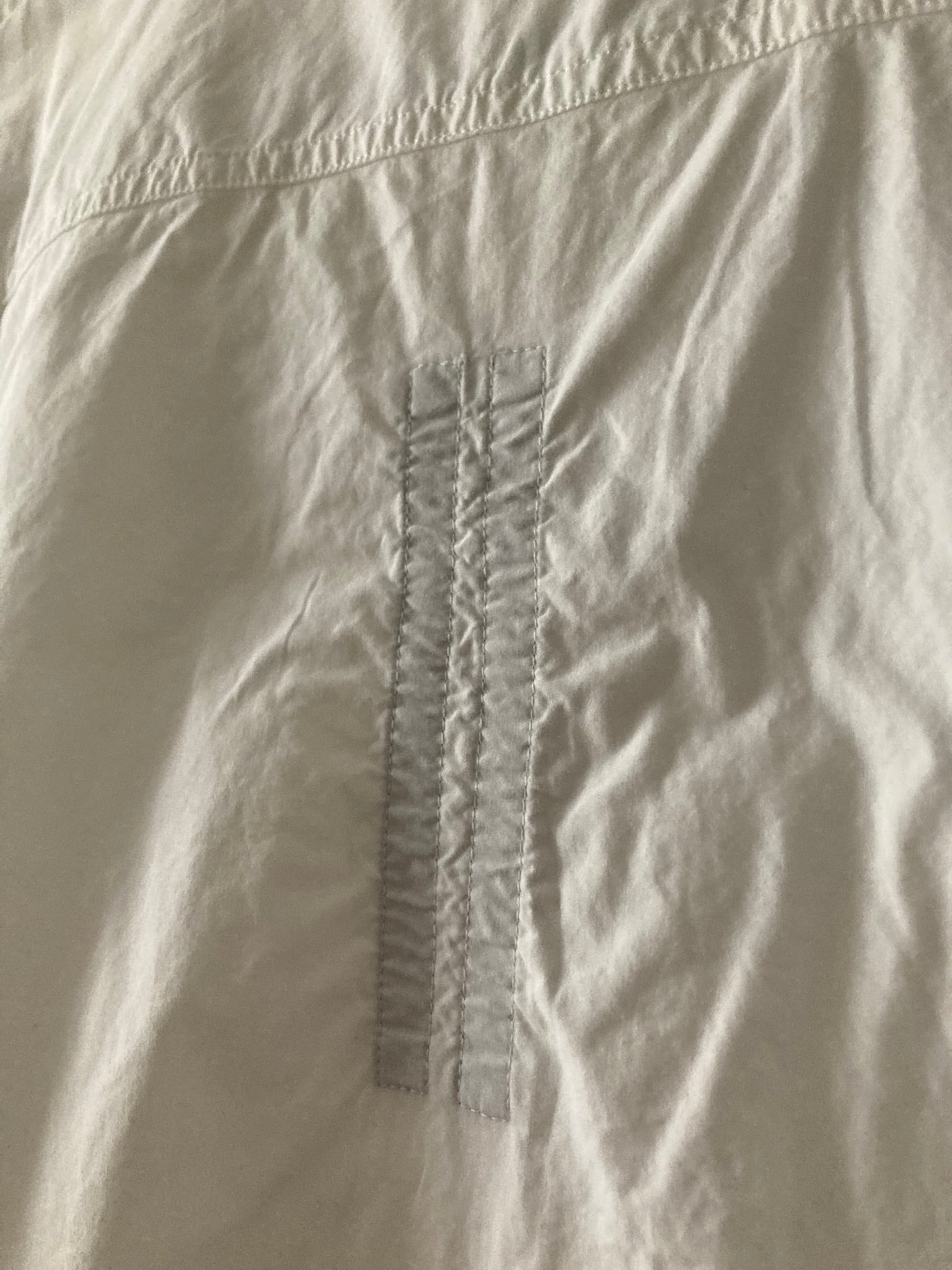 F/W 15 "SPHINX" V-Collar Dress Shirt in Milk